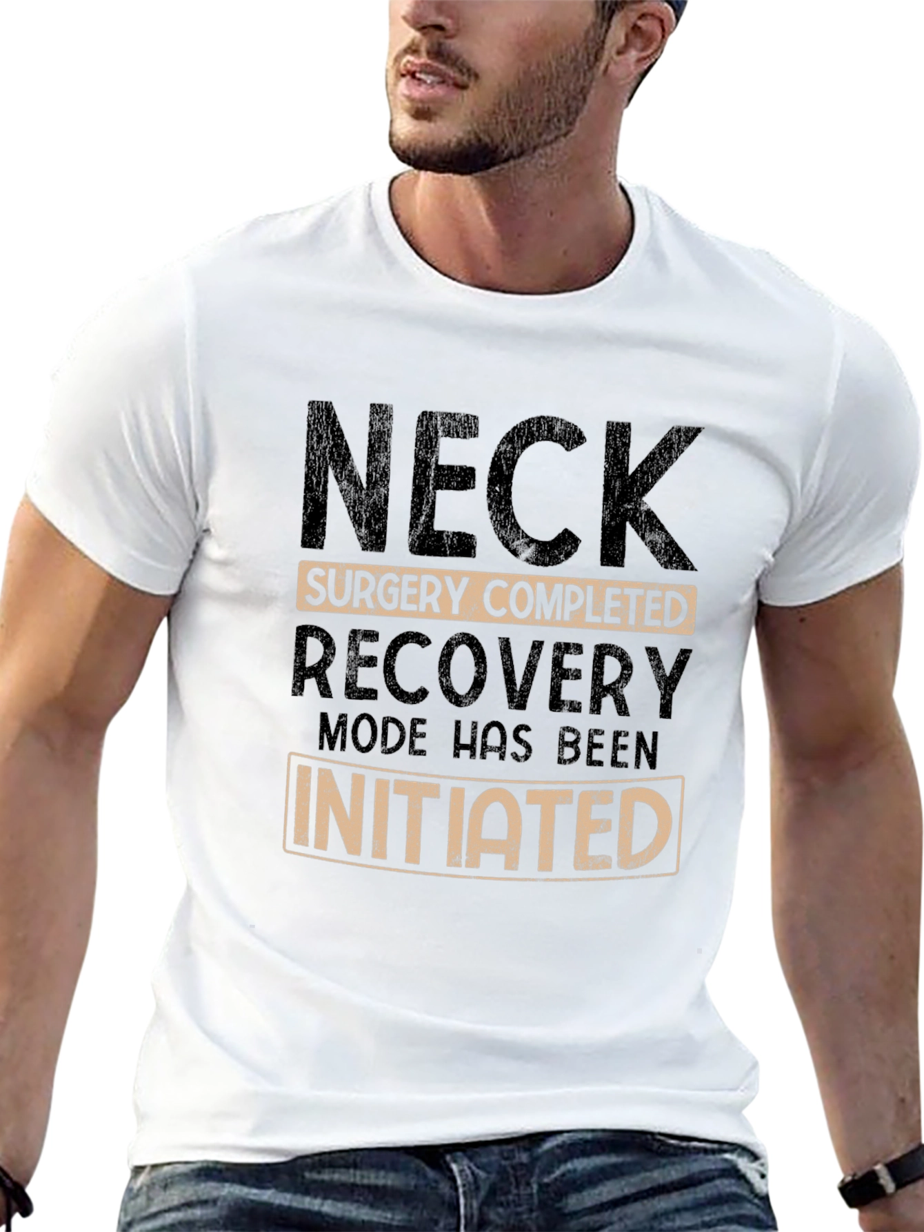 Neck Surgery Recovery Mode T-Shirt