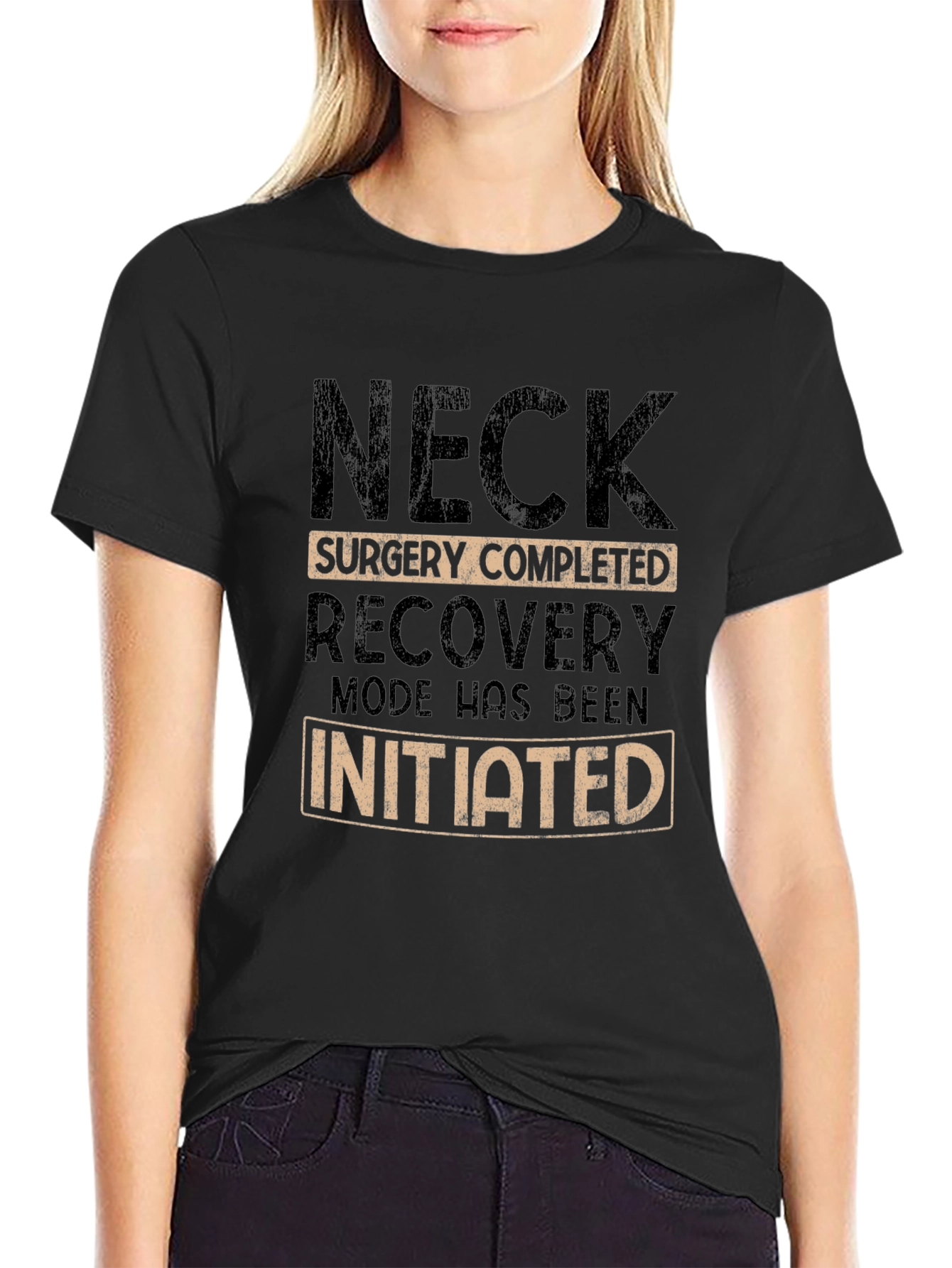 Neck Surgery Recovery Mode T-Shirt