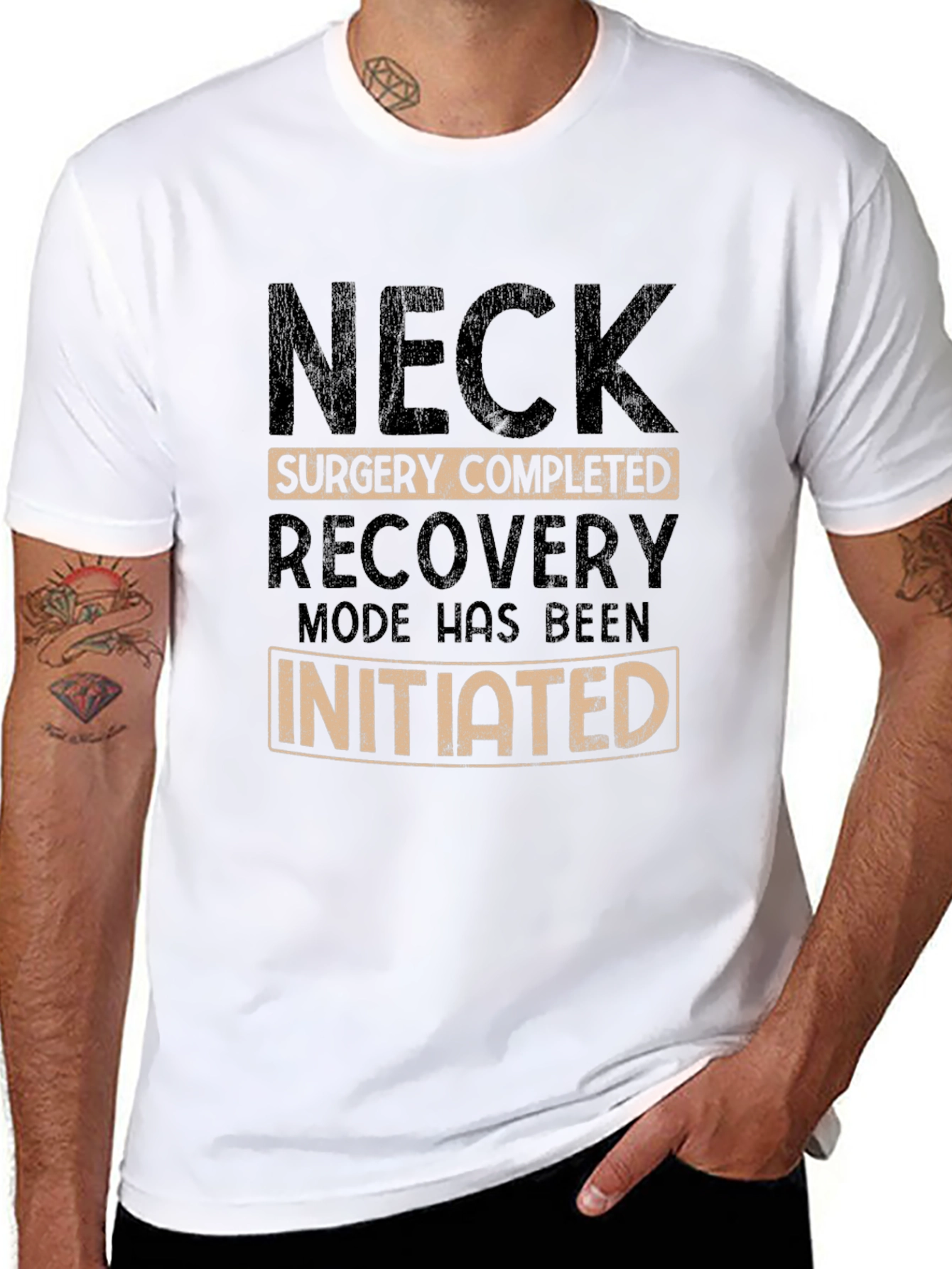 Neck Surgery Recovery Mode T-Shirt