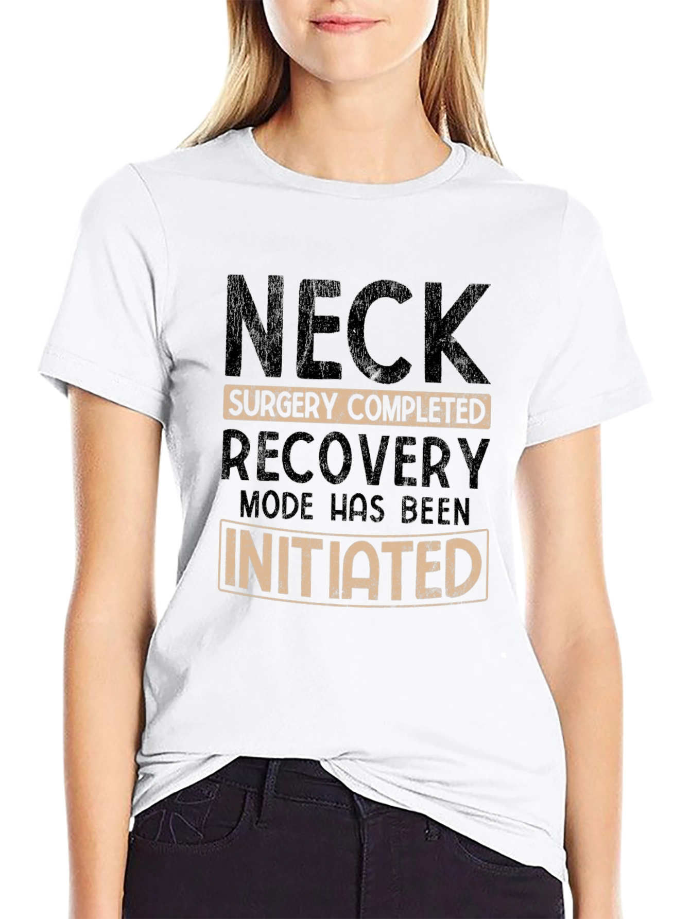 Neck Surgery Recovery Mode T-Shirt
