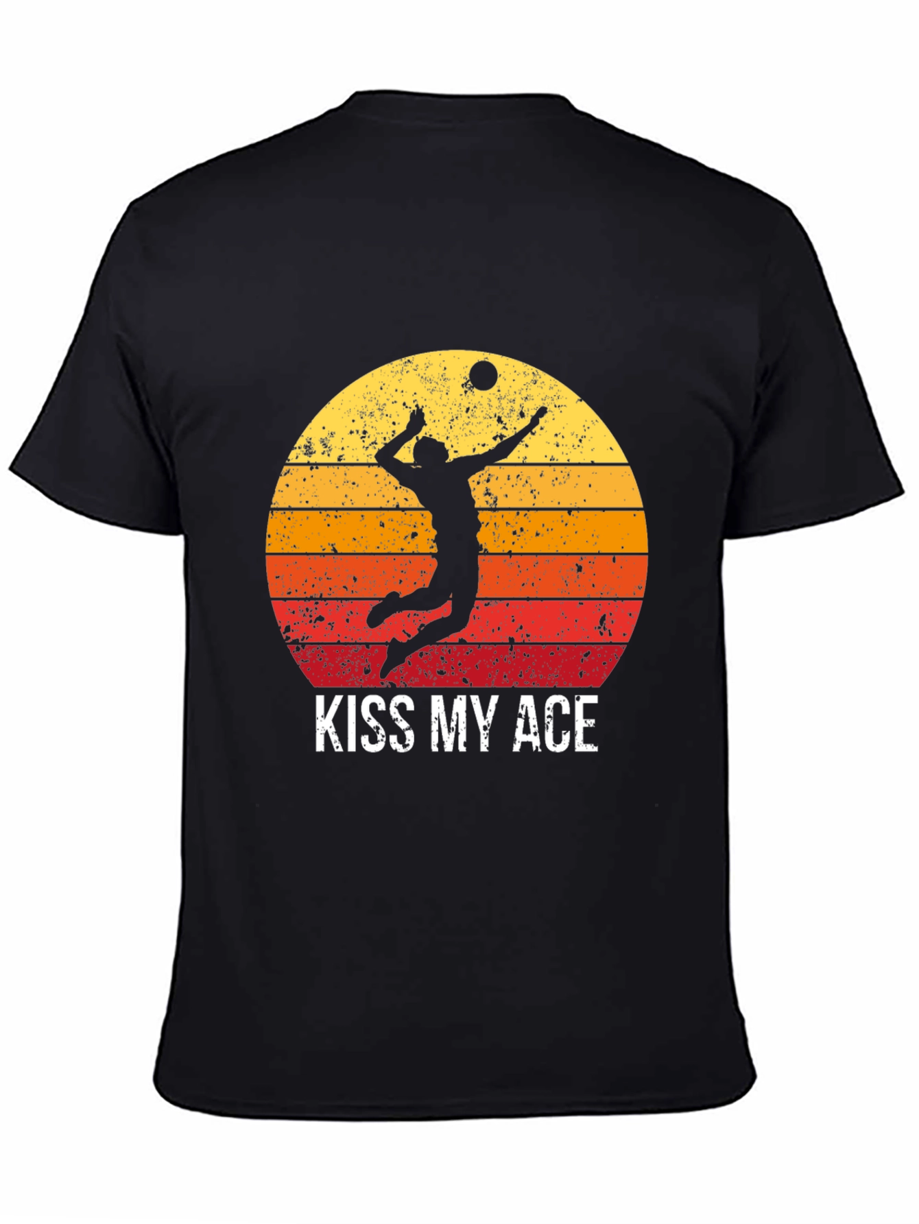 Volleyball Player Kiss My Ace Graphic T-Shirt