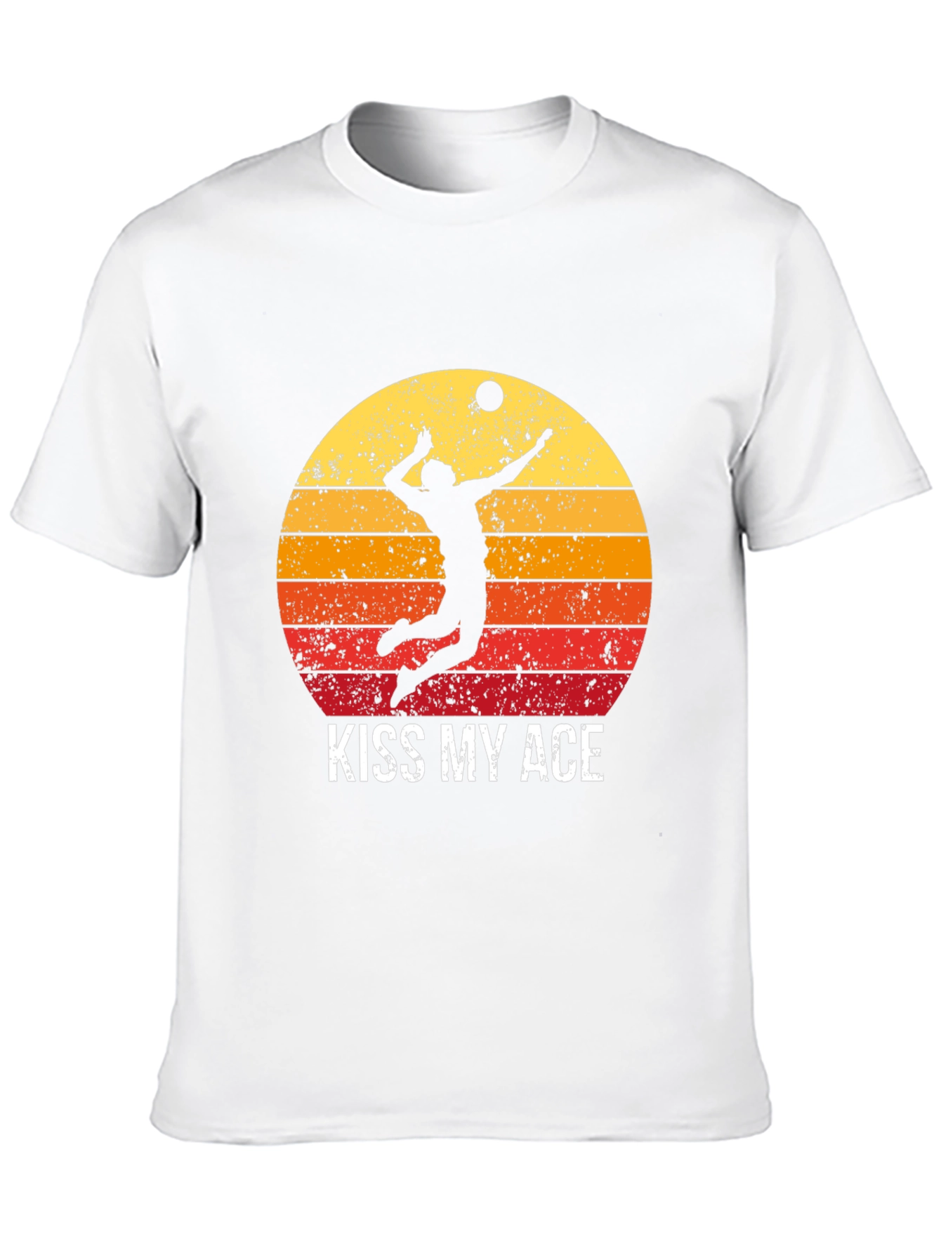 Volleyball Player Kiss My Ace Graphic T-Shirt