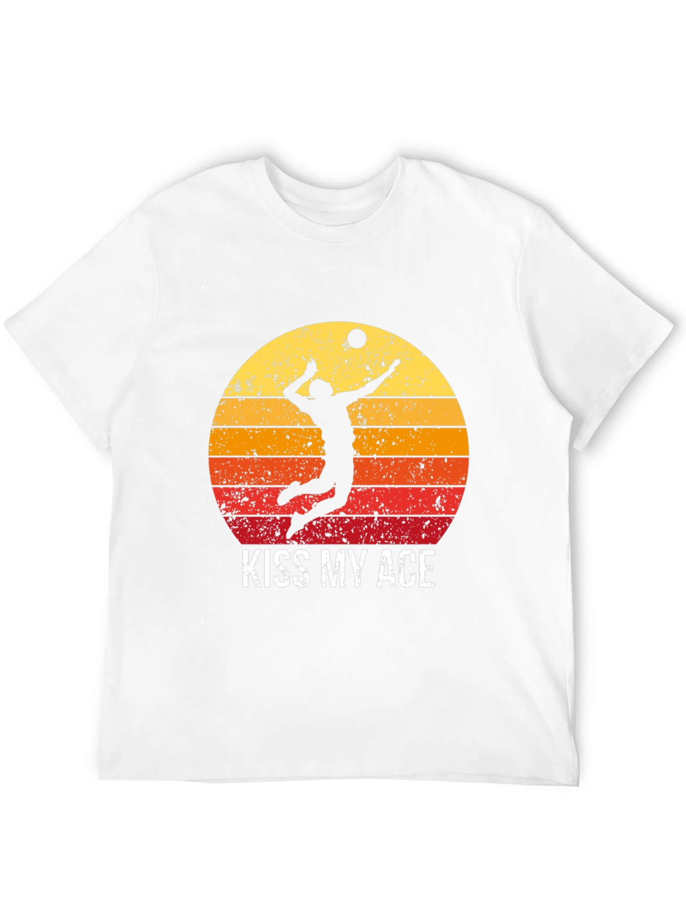 Volleyball Player Kiss My Ace Graphic T-Shirt