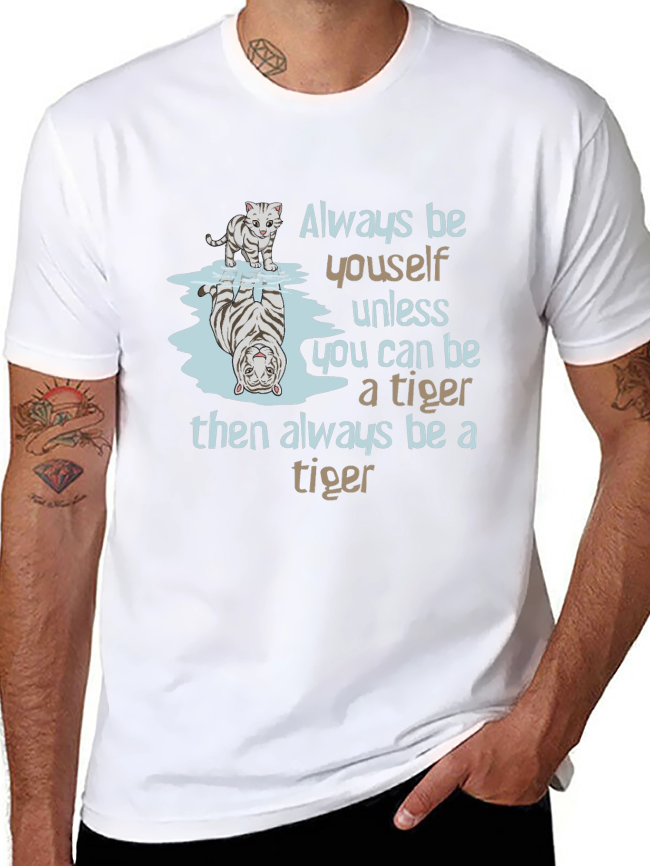 Be a Tiger Graphic Tee