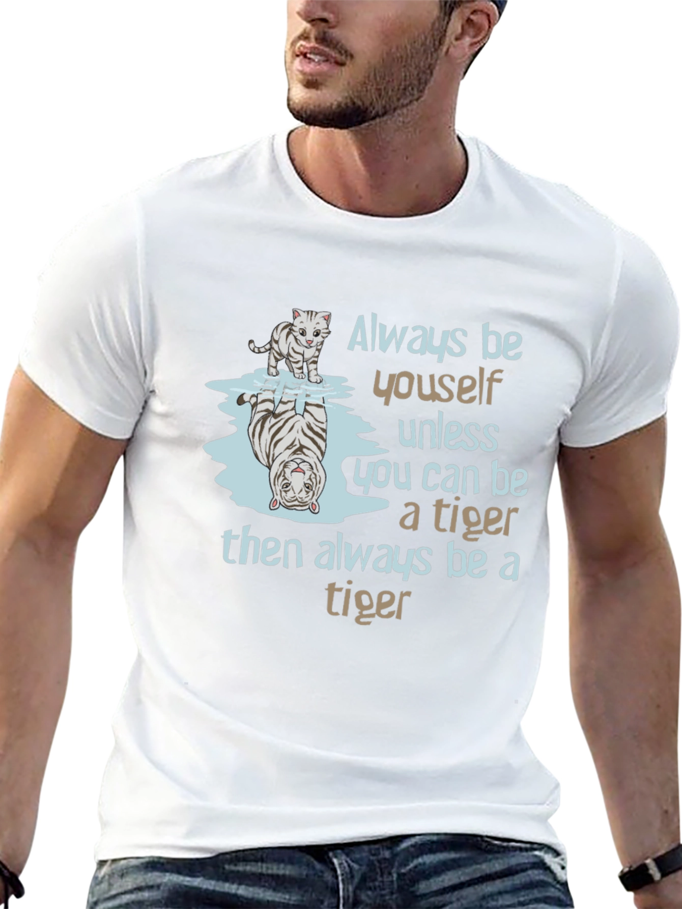 Be a Tiger Graphic Tee