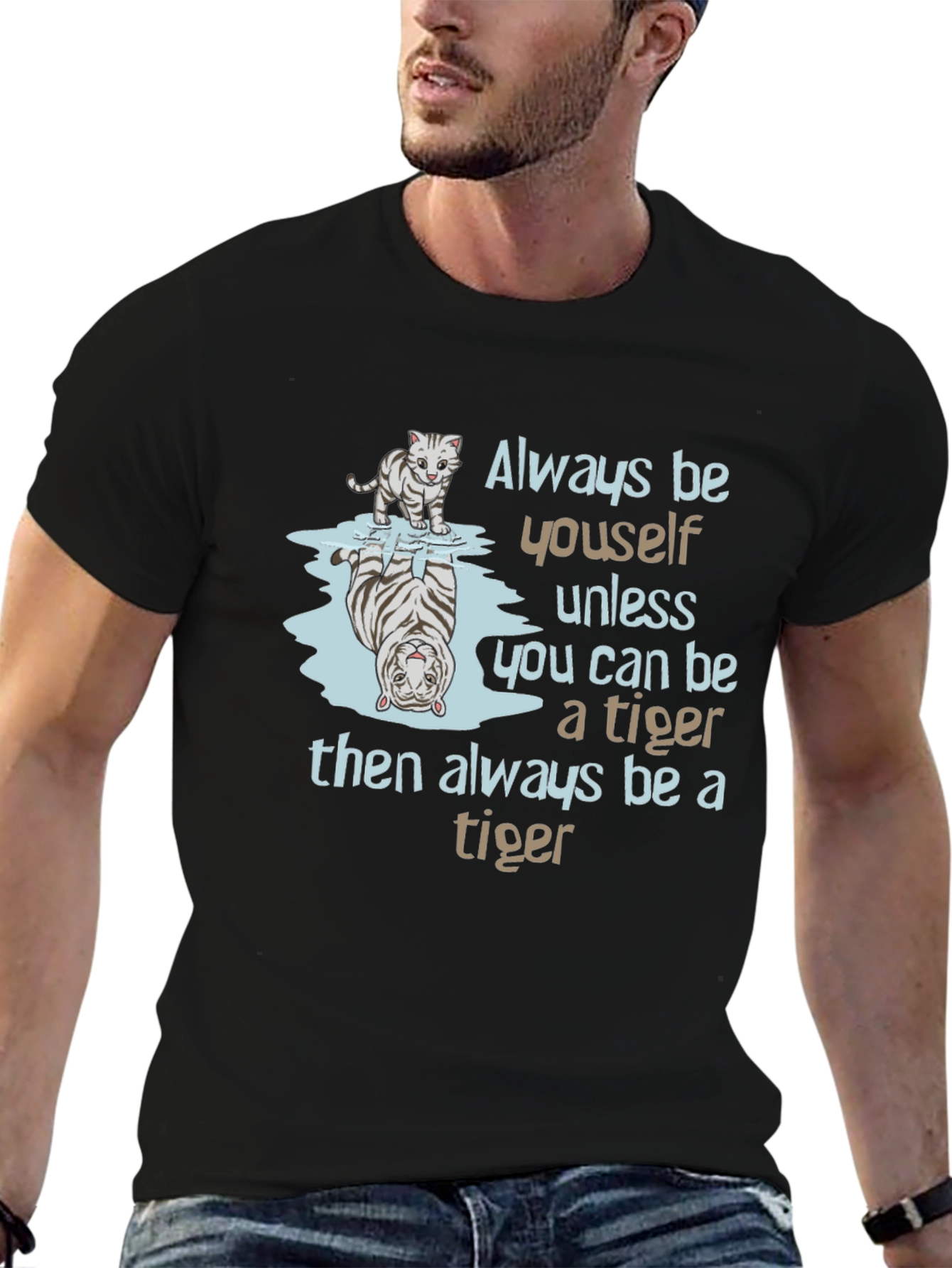 Be a Tiger Graphic Tee