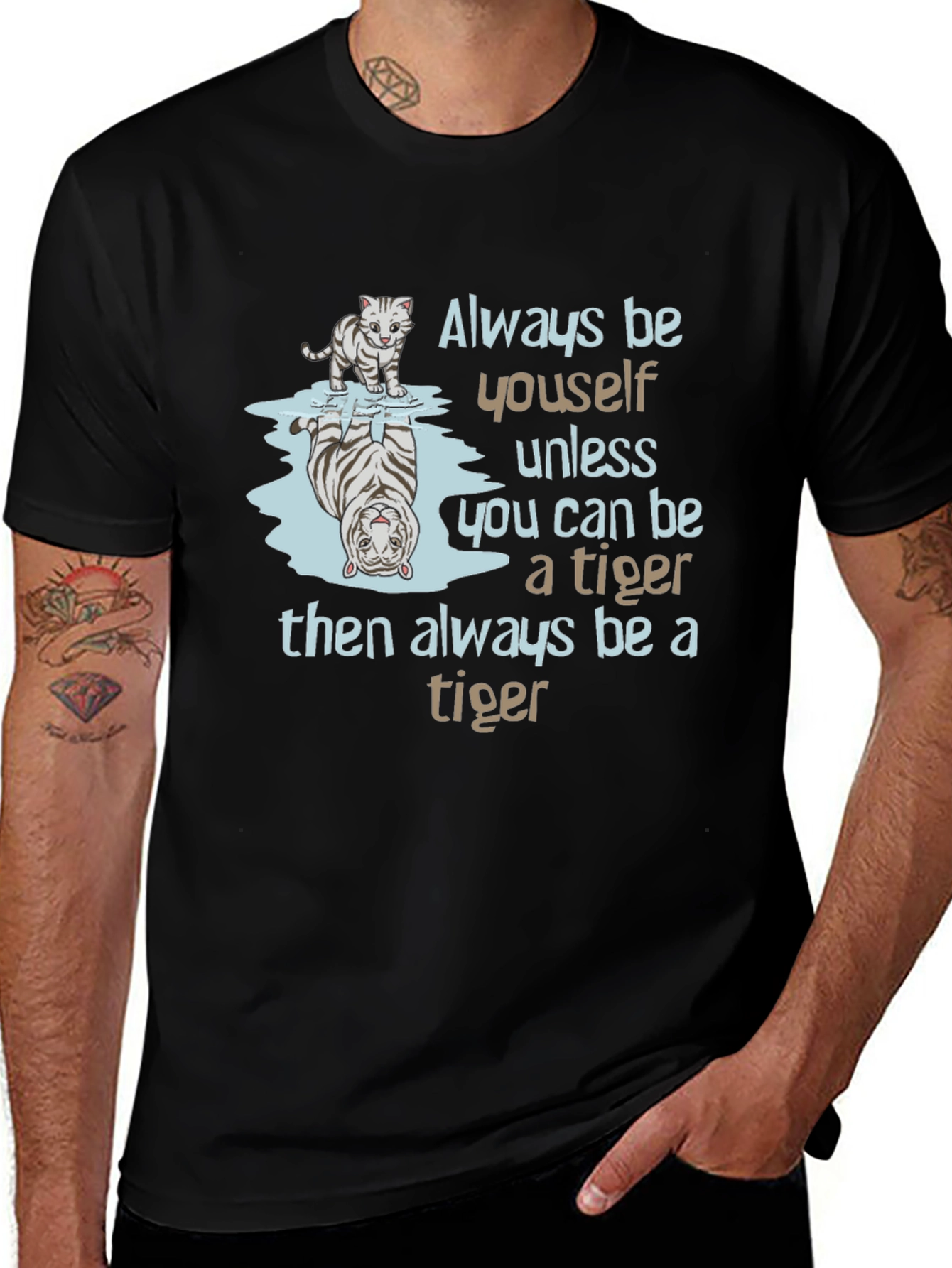 Be a Tiger Graphic Tee