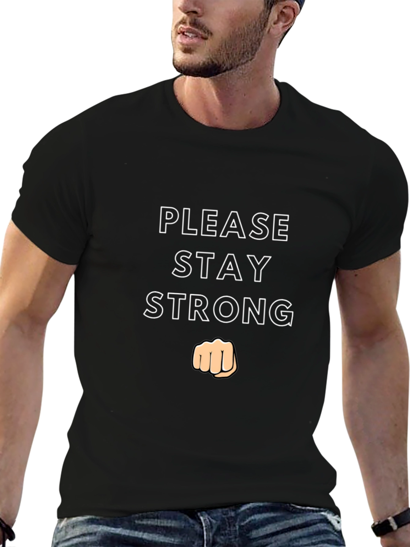 Stay Strong T-Shirt - Motivational Design