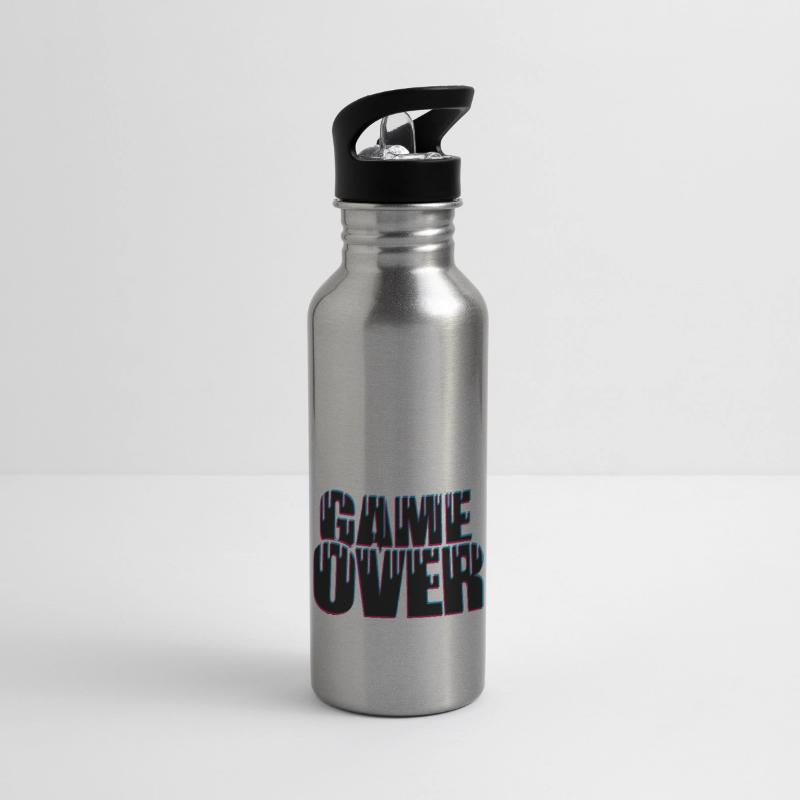 3D Effect Game Over Funny Graffiti Drop Design Coo