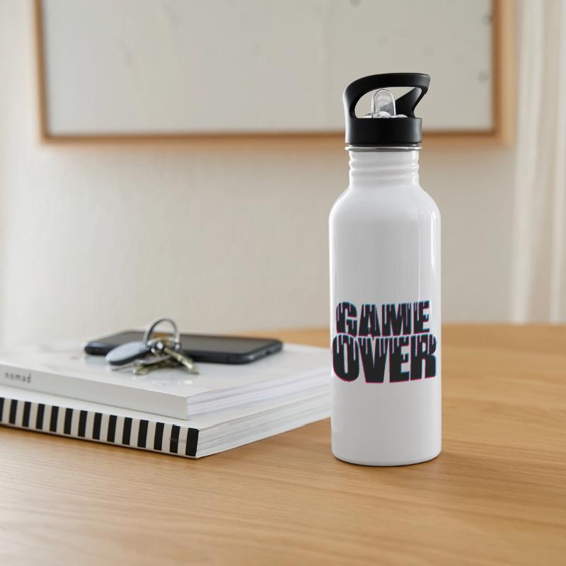 3D Effect Game Over Funny Graffiti Drop Design Coo