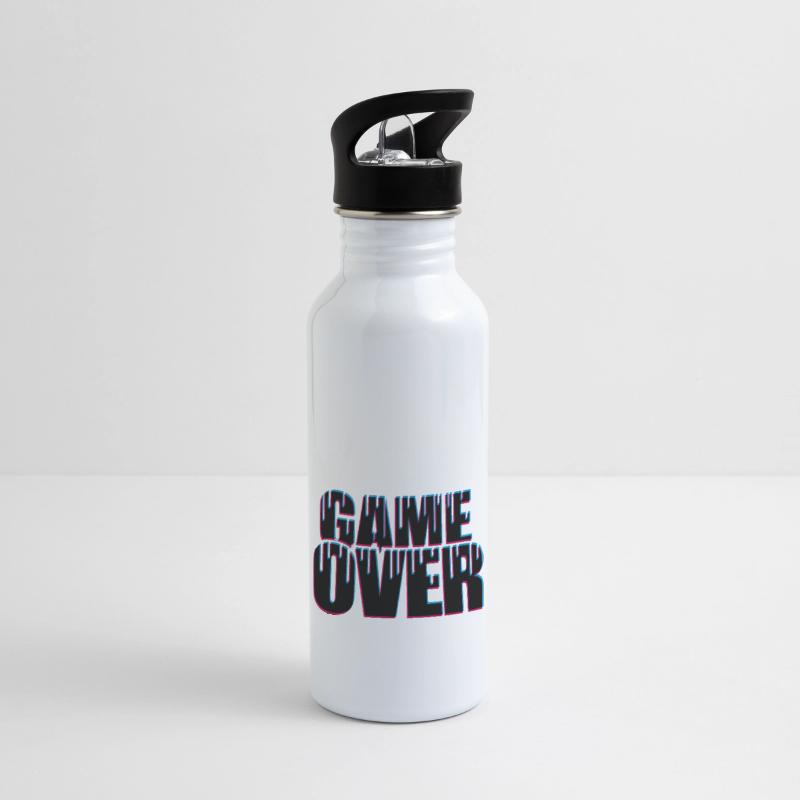 3D Effect Game Over Funny Graffiti Drop Design Coo