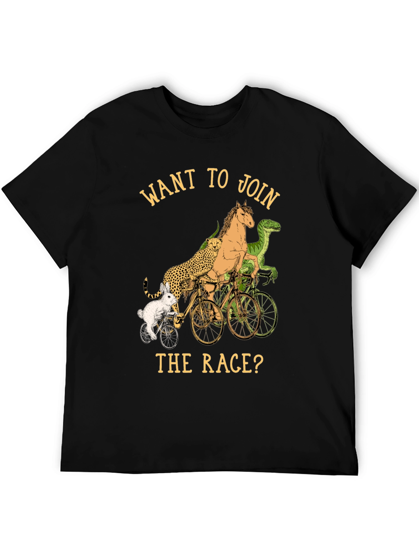 Animal Race Graphic T-Shirt