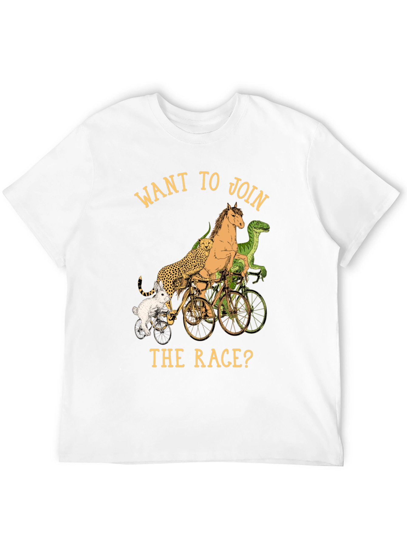Animal Race Graphic T-Shirt