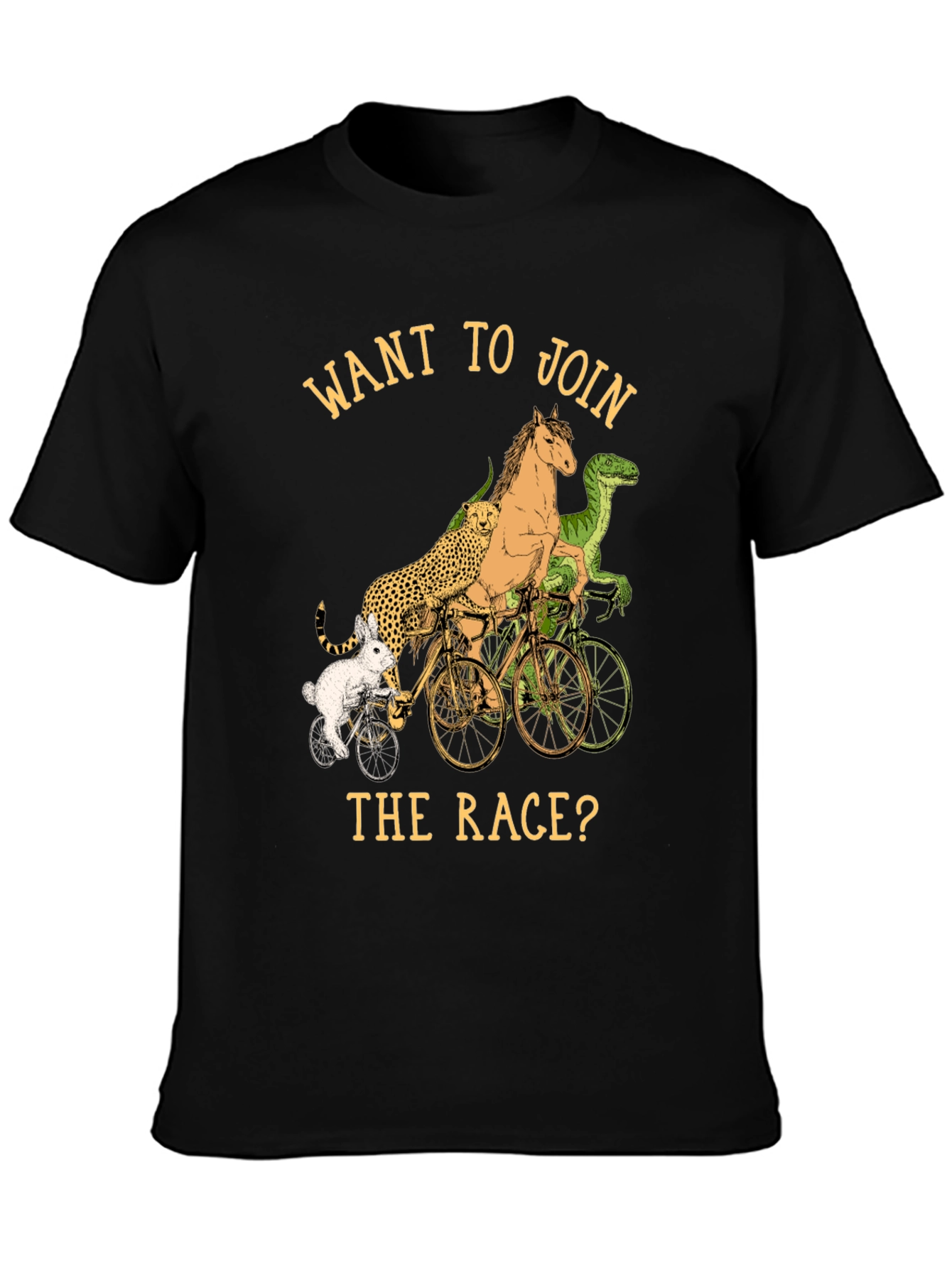 Animal Race Graphic T-Shirt