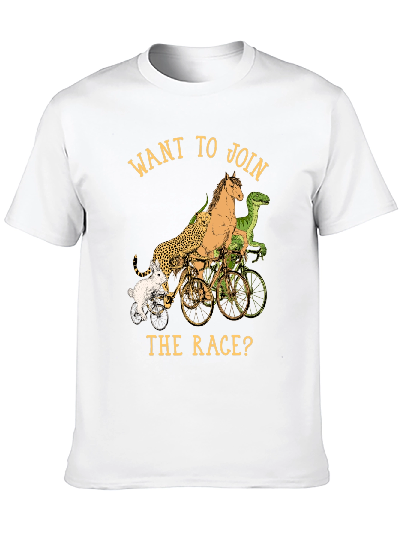 Animal Race Graphic T-Shirt