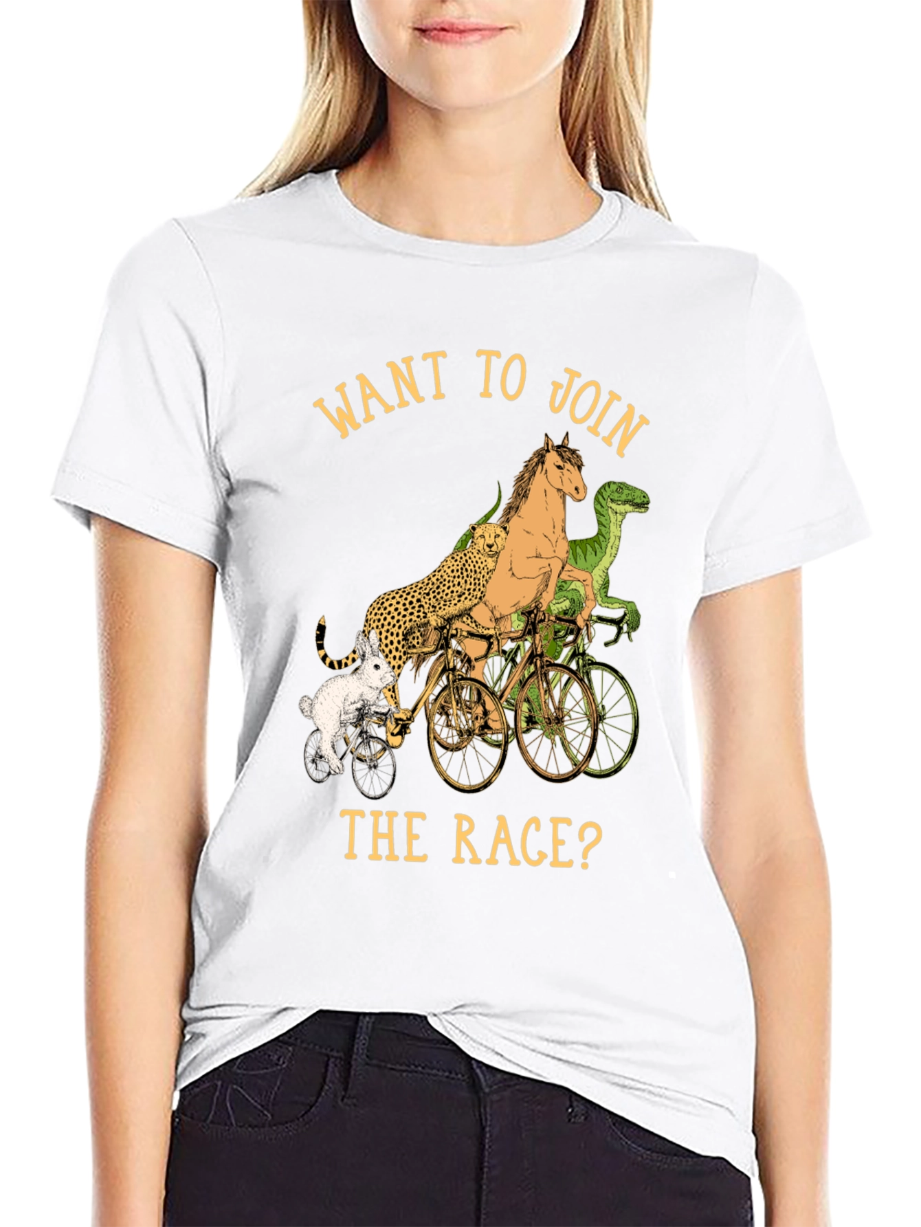 Animal Race Graphic T-Shirt