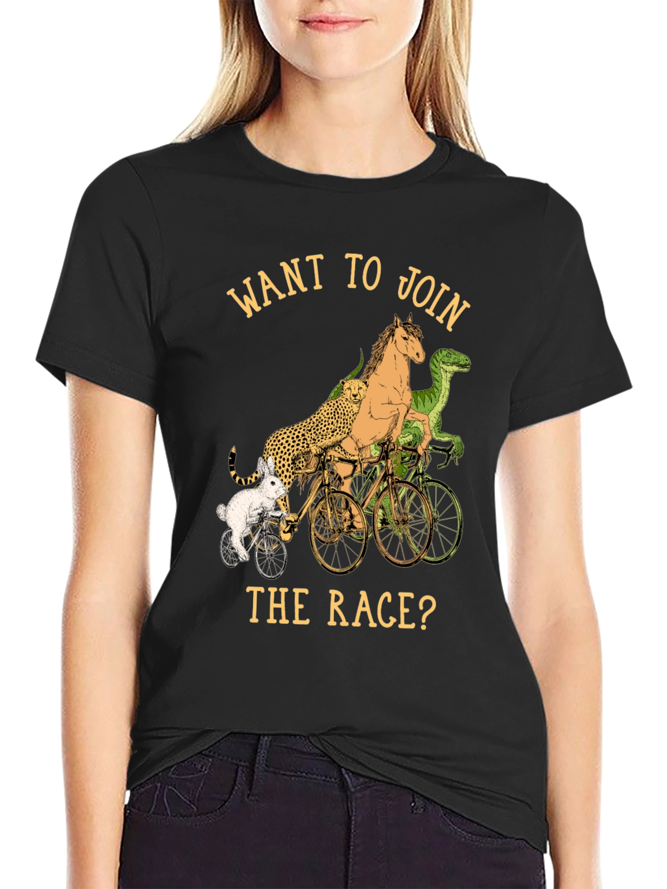 Animal Race Graphic T-Shirt