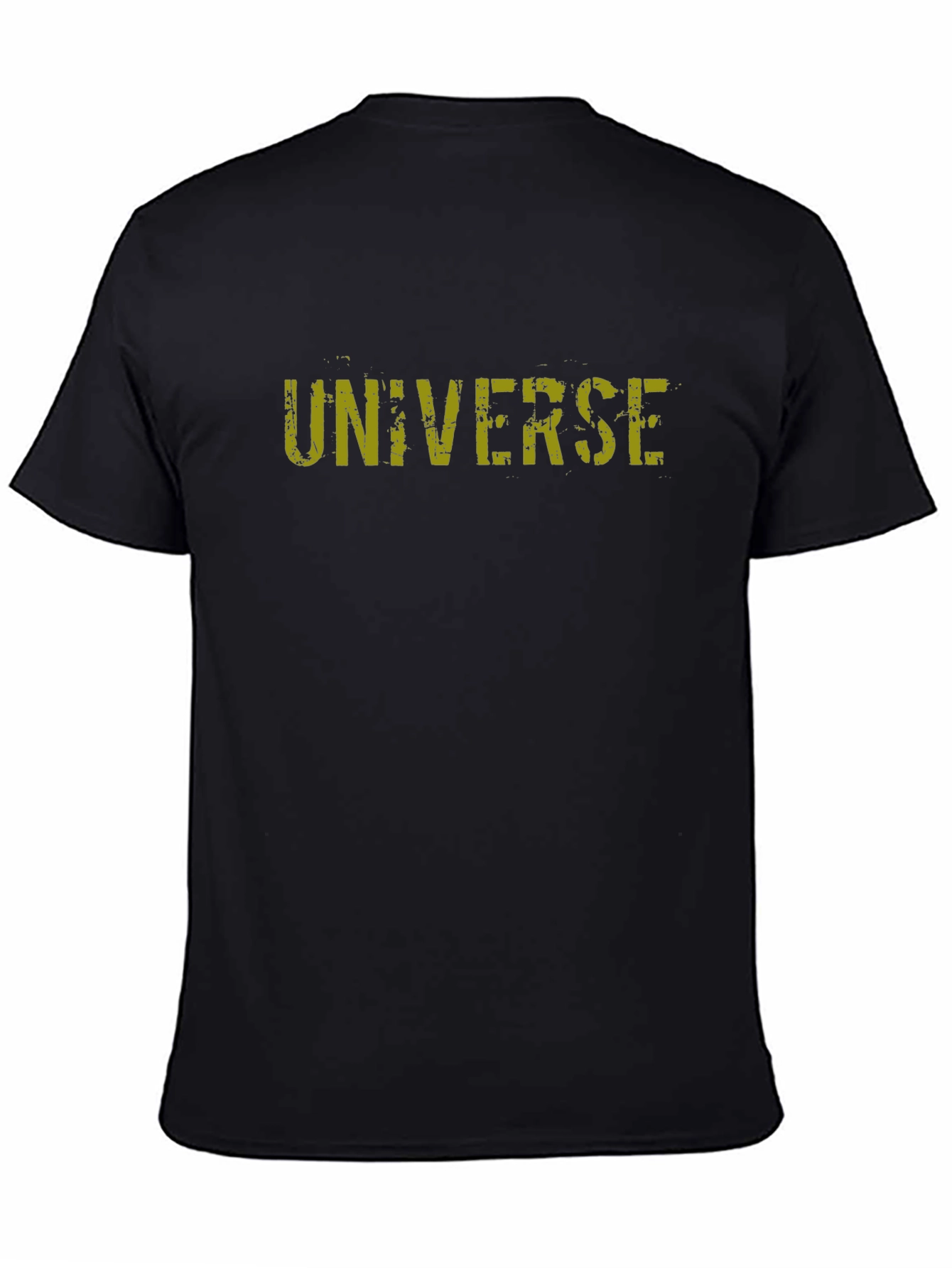 Universe Graphic T-Shirt - Black Cotton Tee