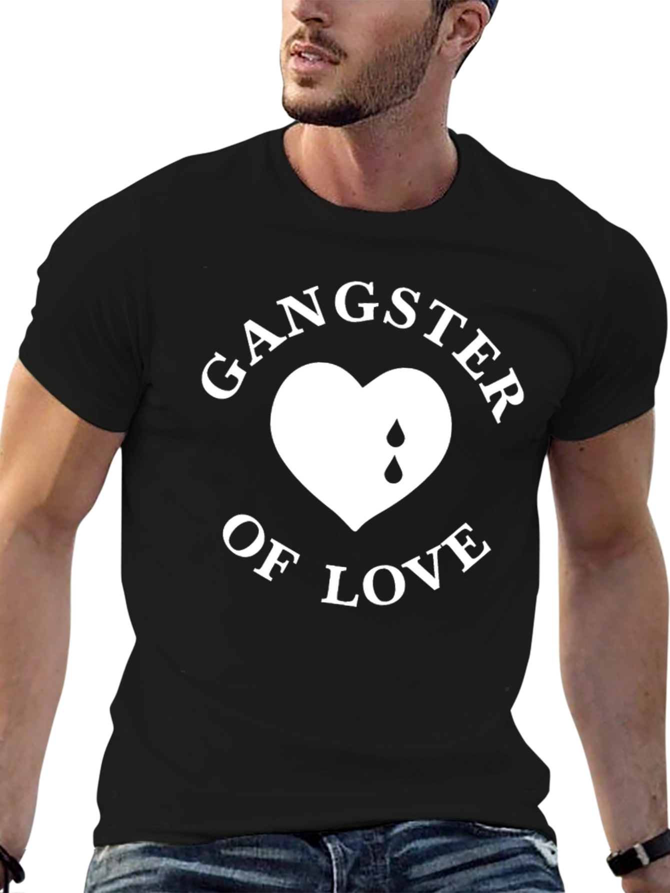 Gangster of Love T-Shirt Black