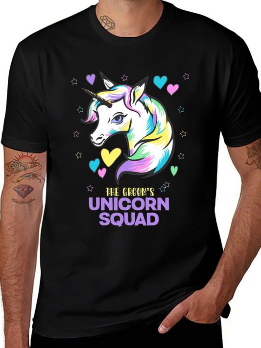 Unicorn Squad Grooms T-Shirt
