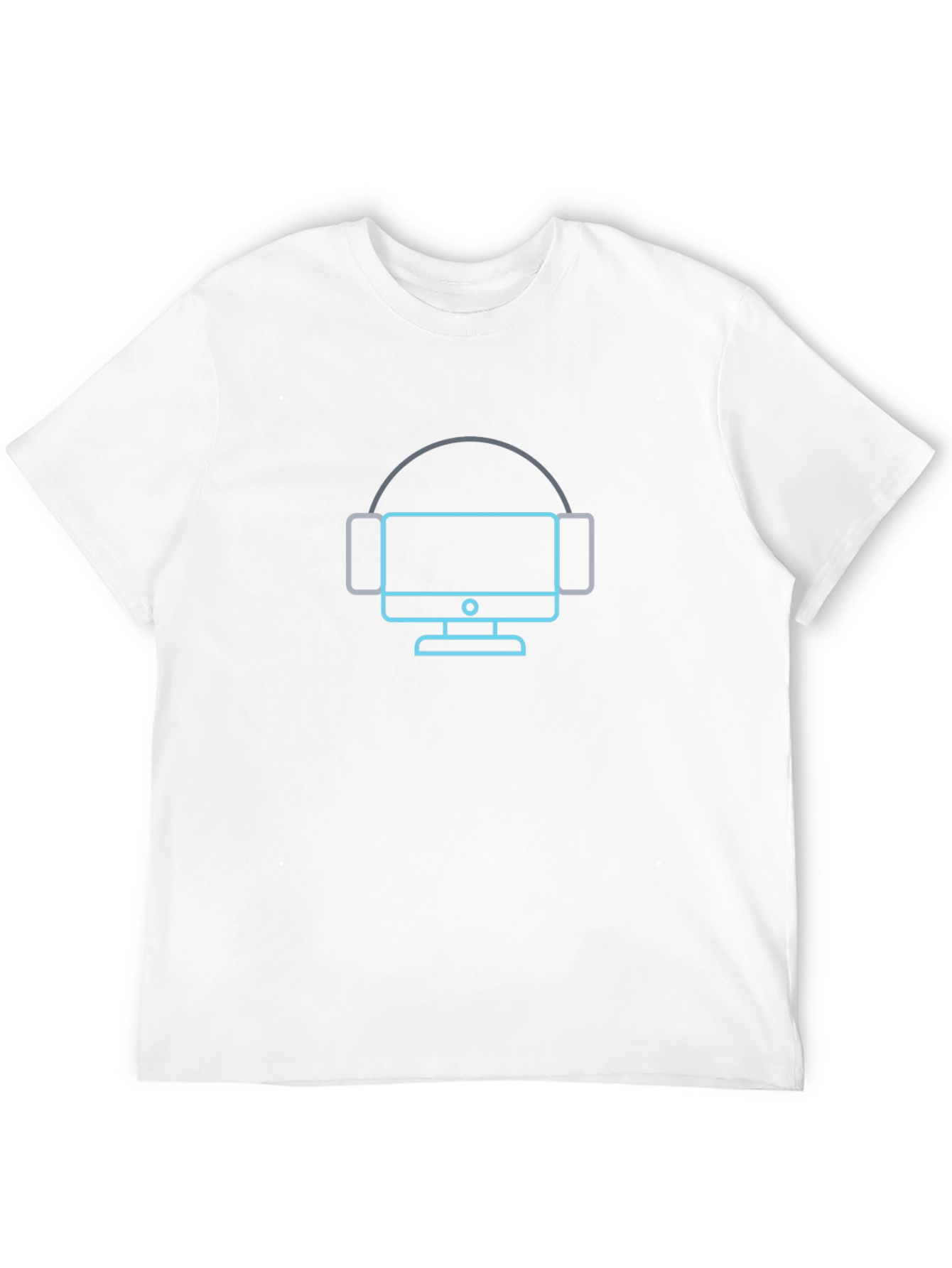 Gamer Tee: Monitor & Headset Design