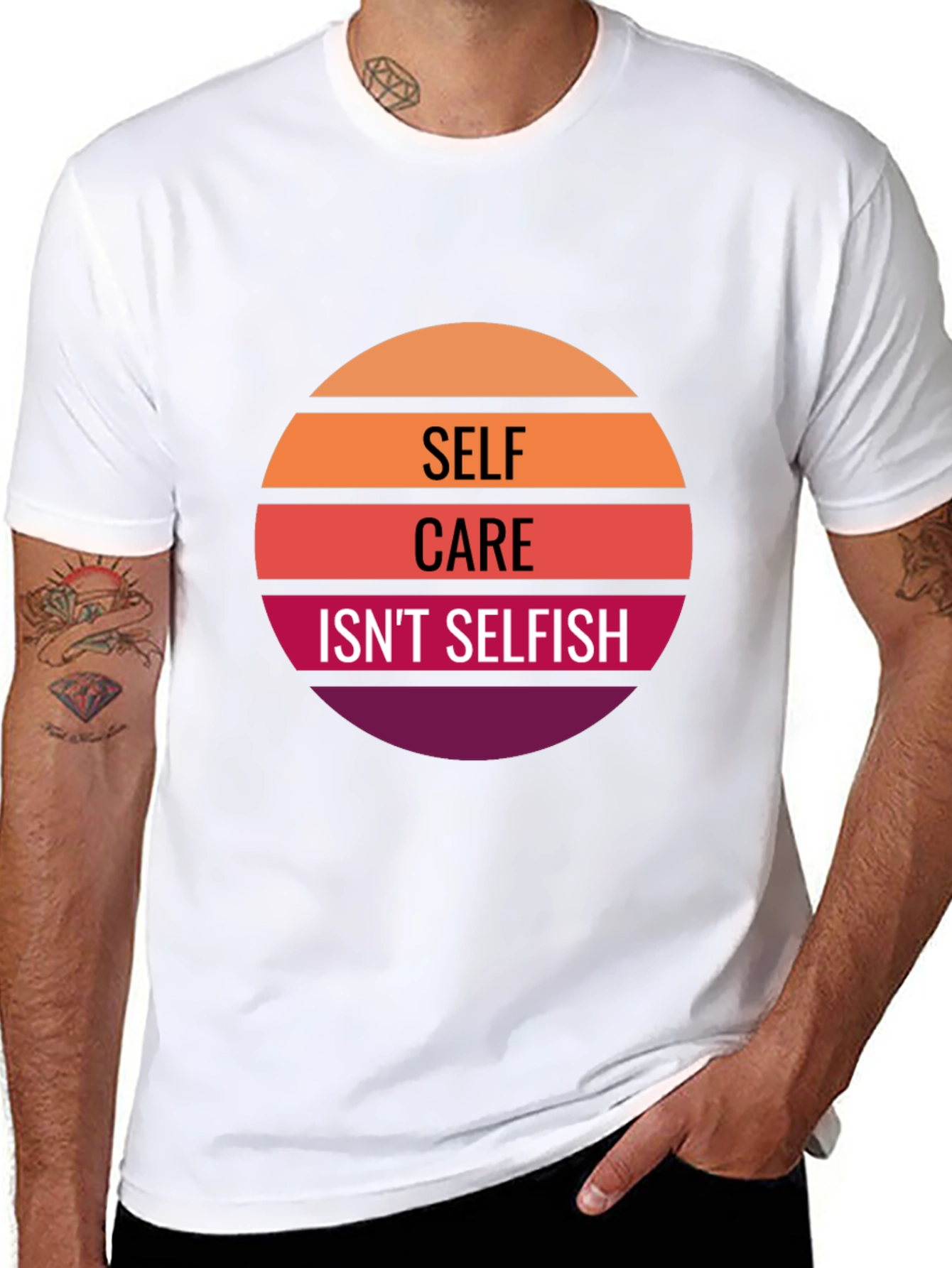 Self Care Graphic Tee - Comfort & Style