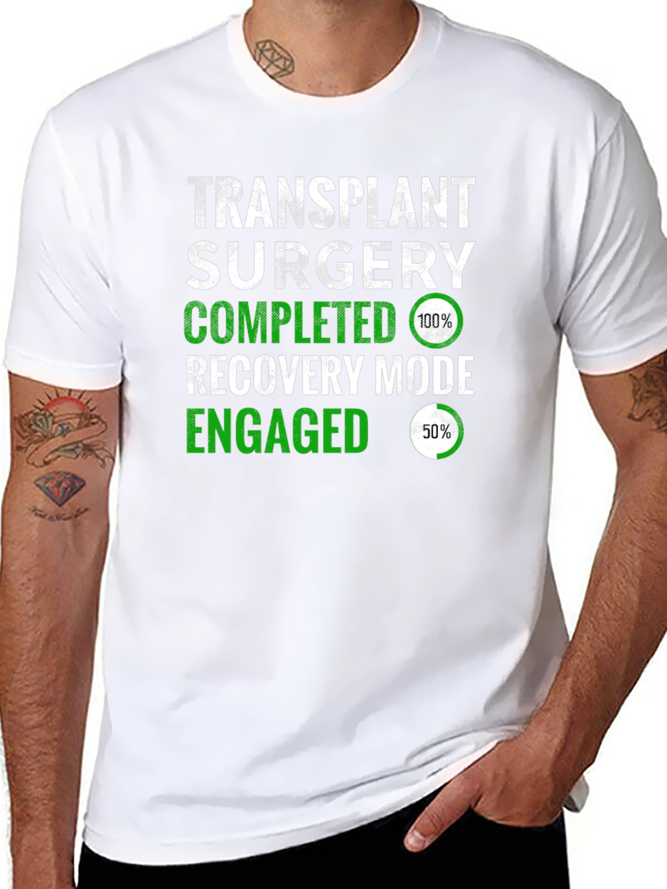 Transplant Surgery Recovery Mode T-Shirt
