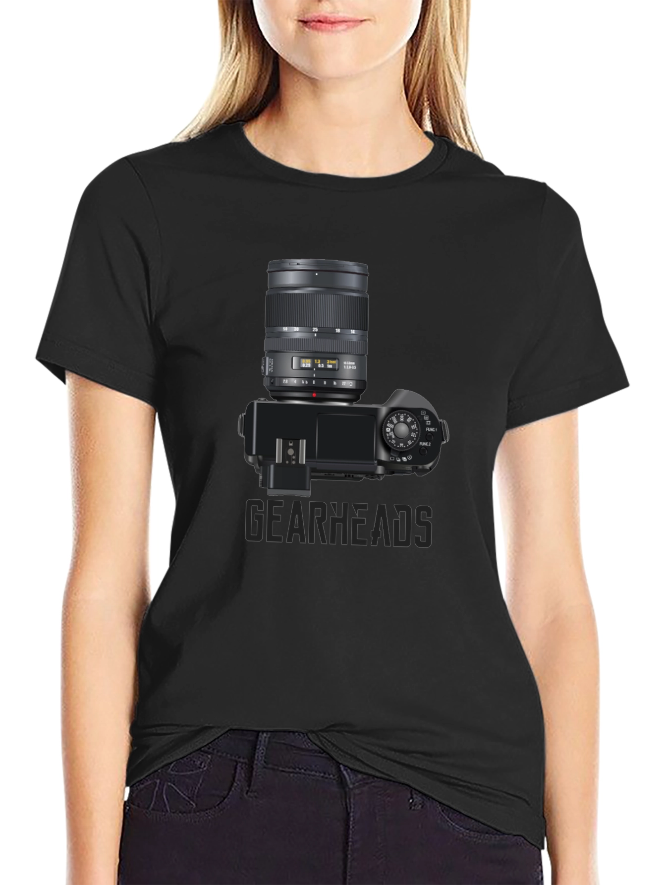 Gearheads Camera Graphic Tee