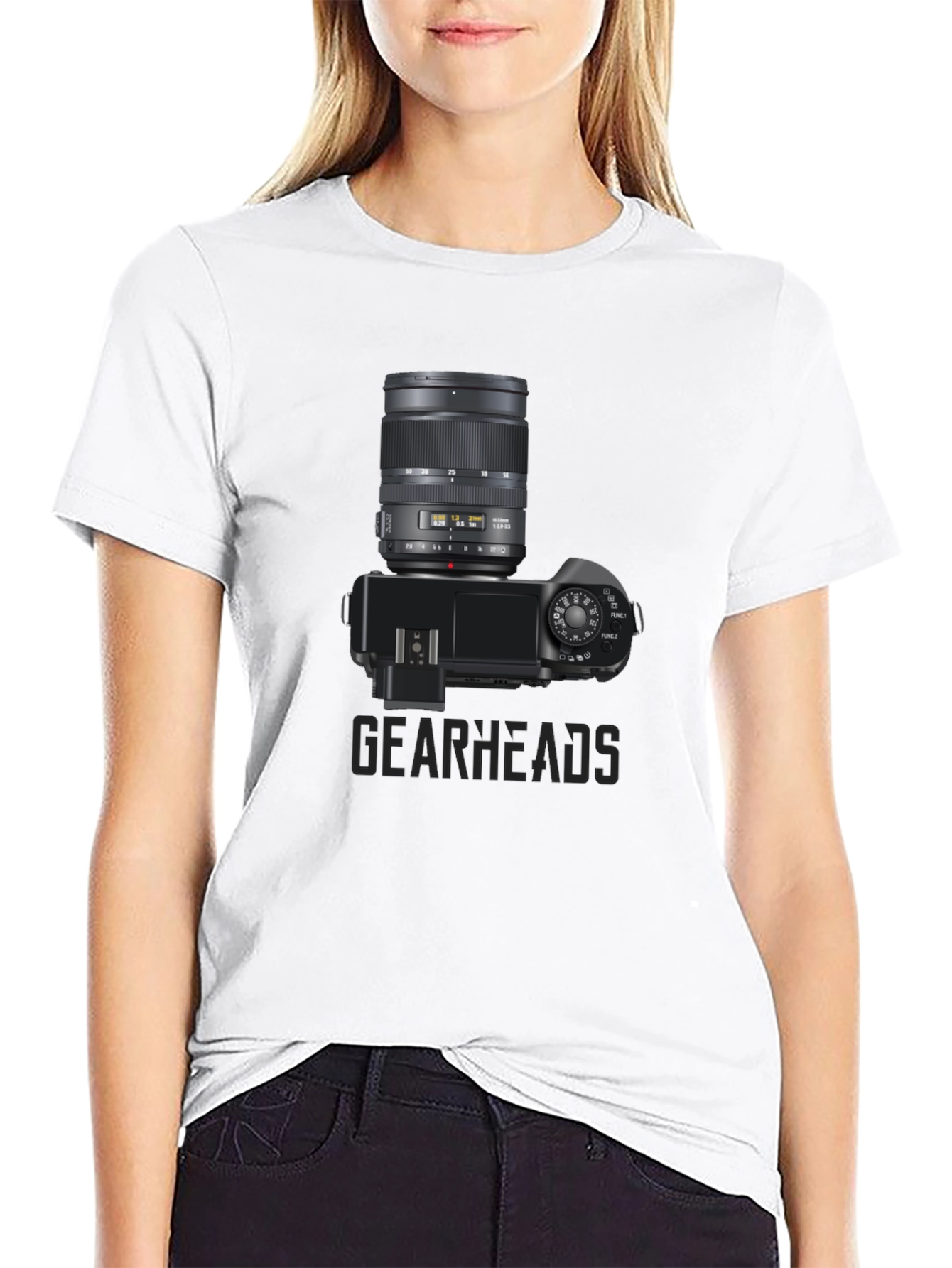 Gearheads Camera Graphic Tee