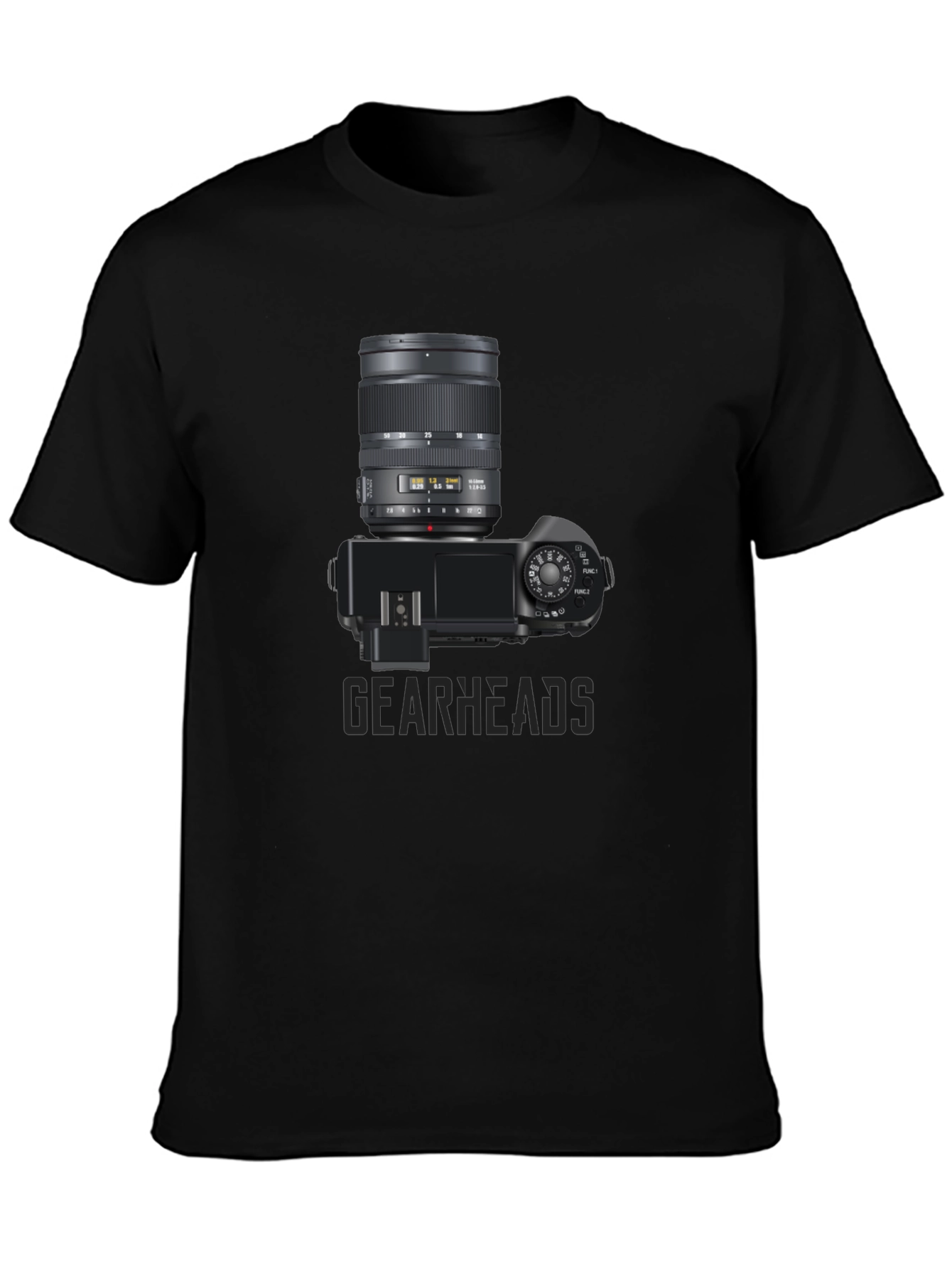 Gearheads Camera Graphic Tee