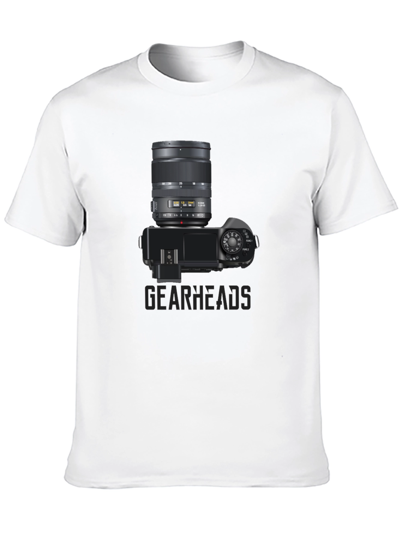 Gearheads Camera Graphic Tee