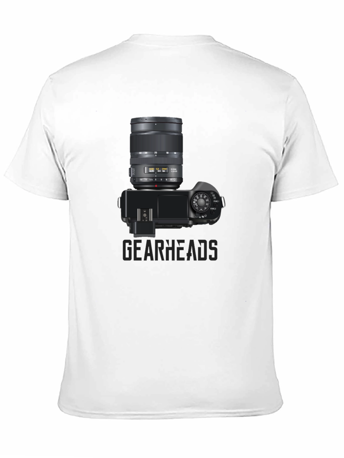 Gearheads Camera Graphic Tee