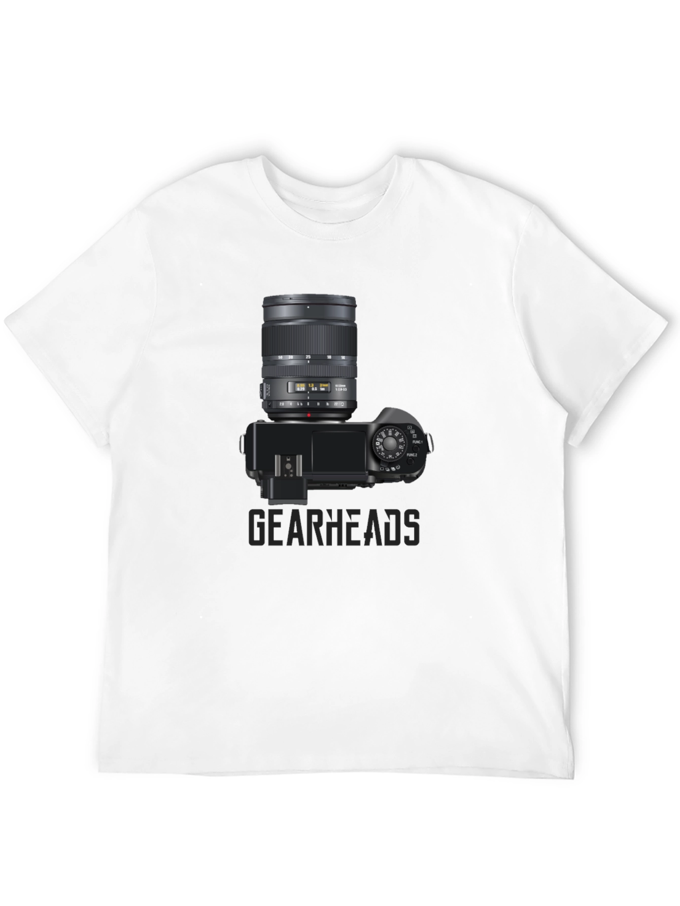 Gearheads Camera Graphic Tee