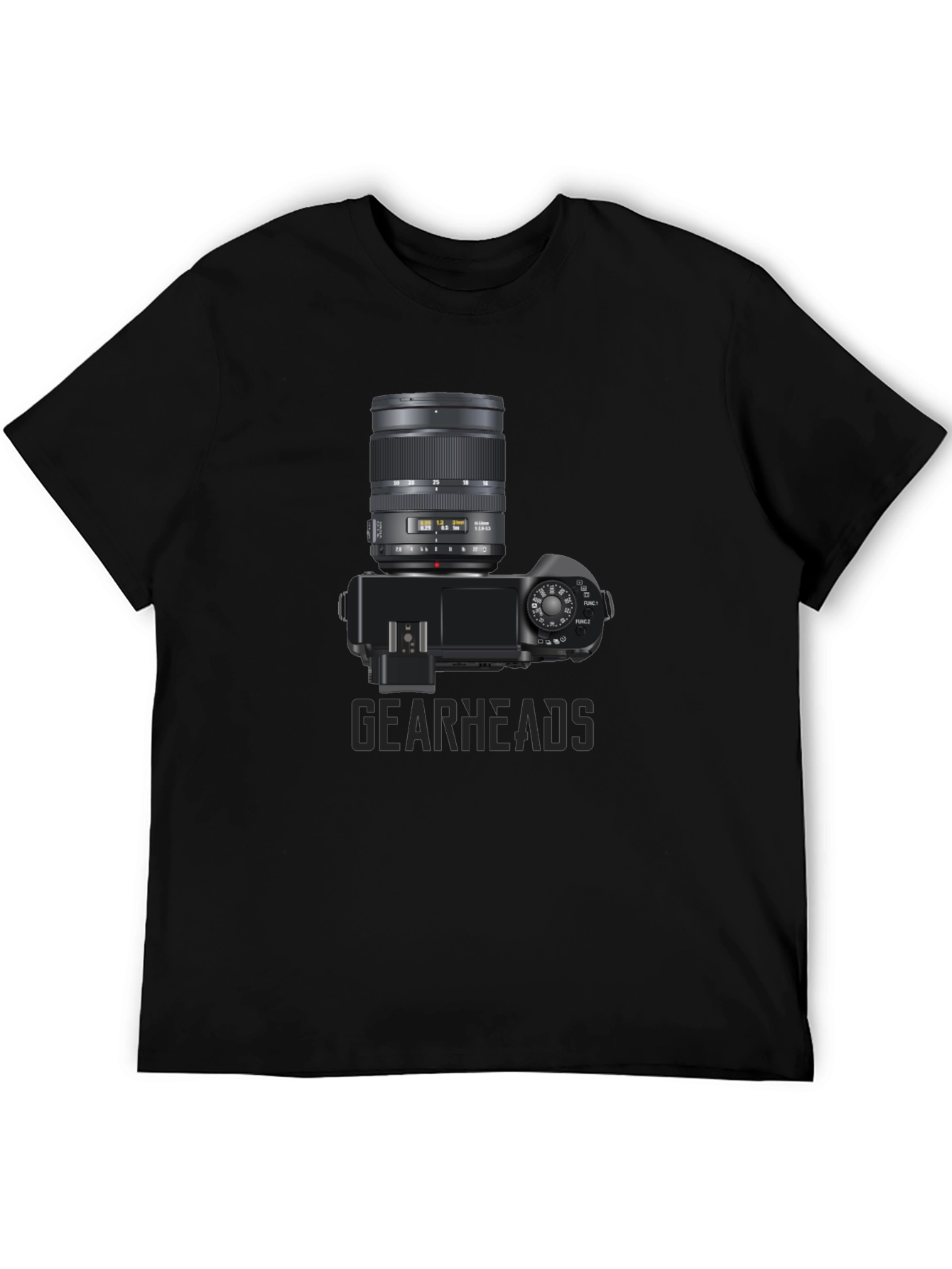 Gearheads Camera Graphic Tee
