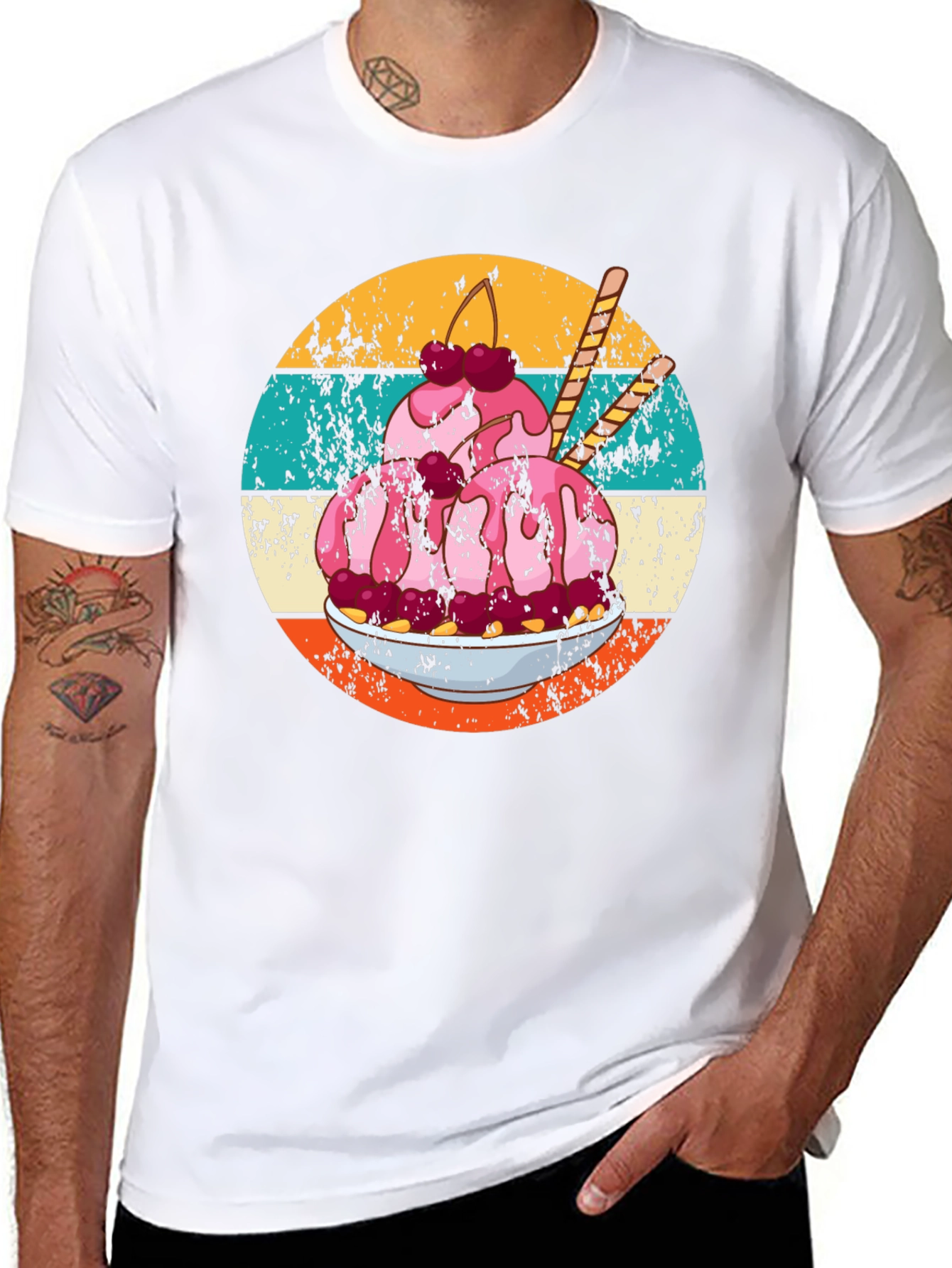 Retro Ice Cream T-Shirt