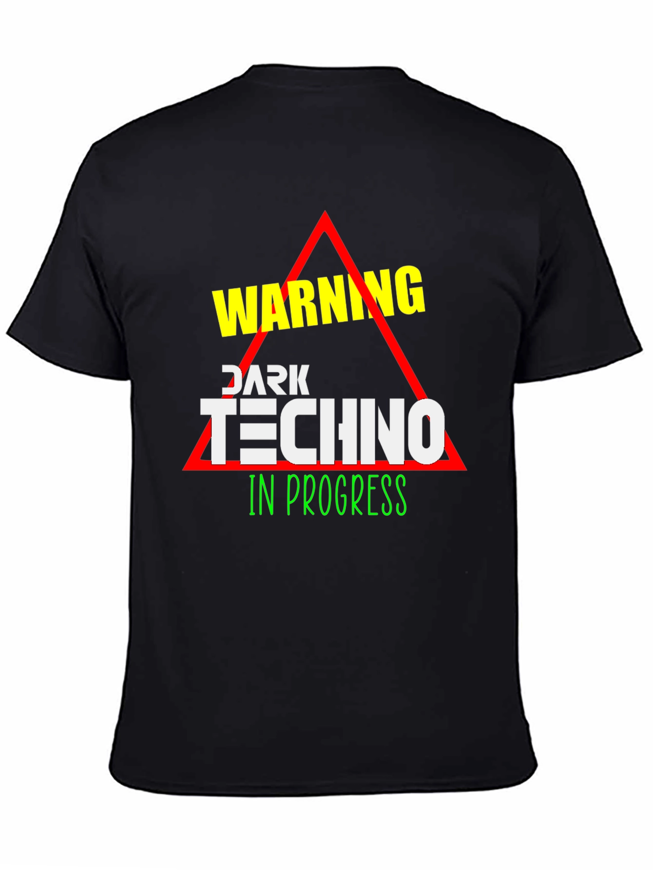 Dark Techno Warning T-Shirt