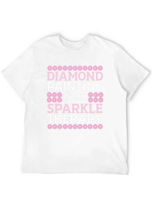 Diamond Painting Sparkle Therapy T-Shirt