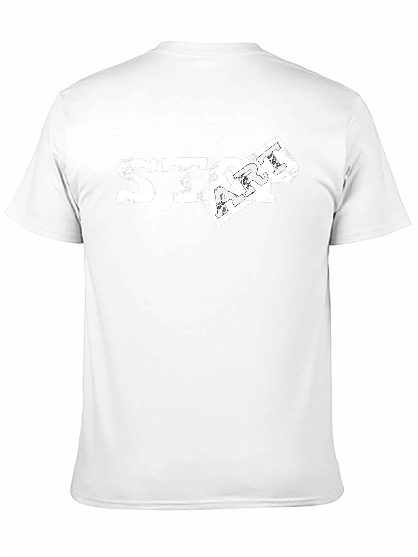 Stop Art T-Shirt - Distressed Graphic Tee