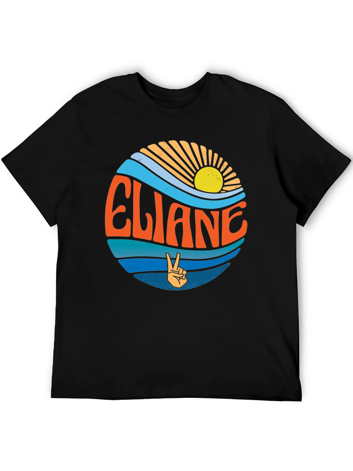 Eliane Retro Style T-Shirt