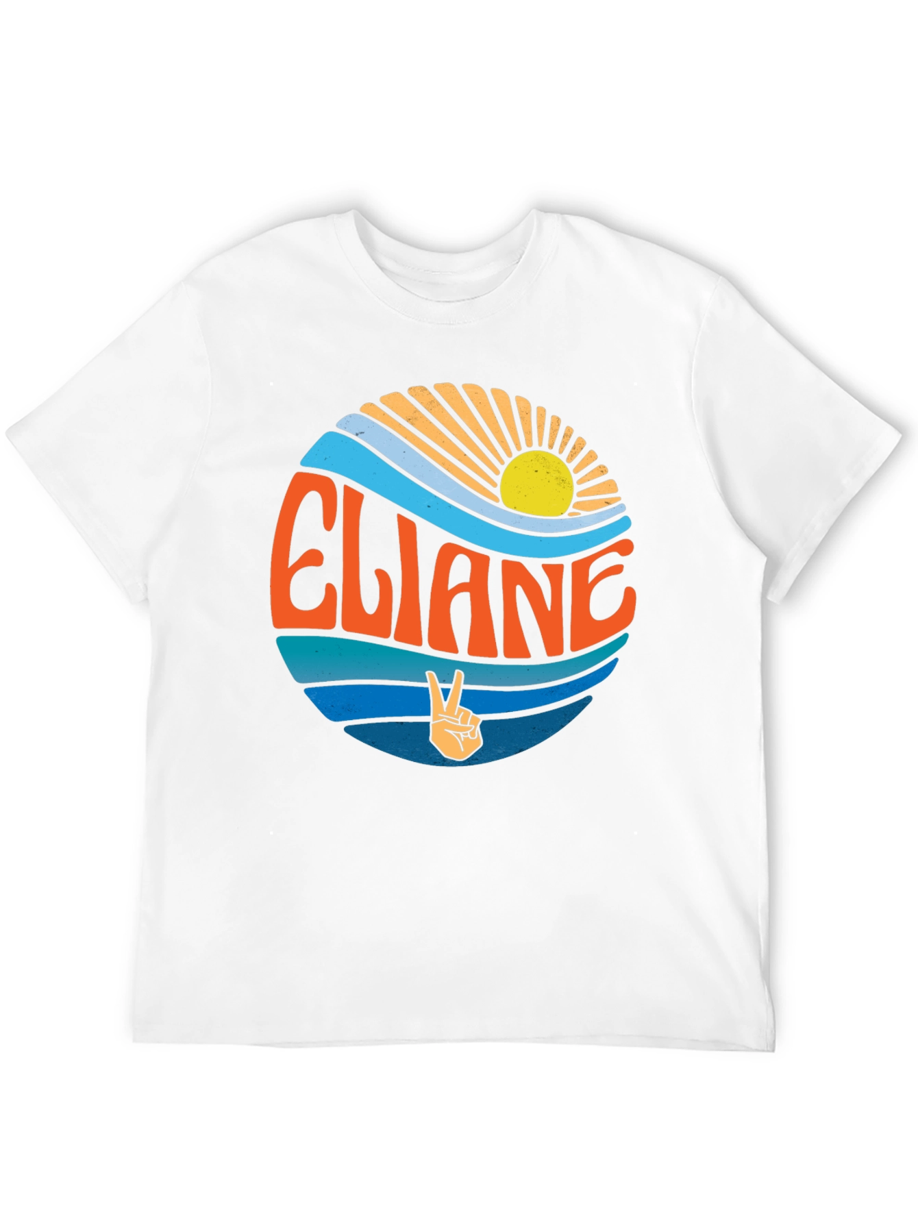 Eliane Retro Style T-Shirt