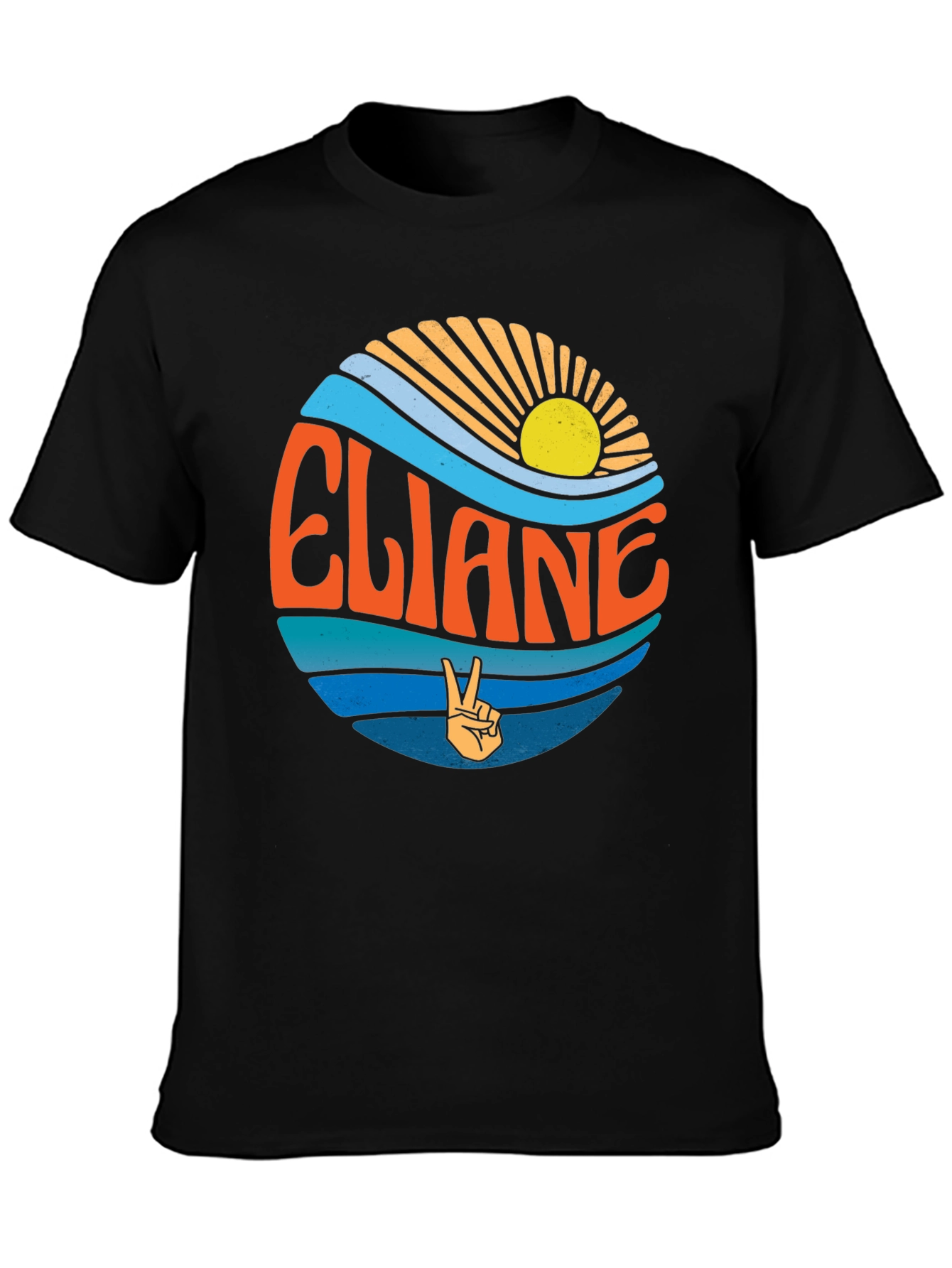 Eliane Retro Style T-Shirt