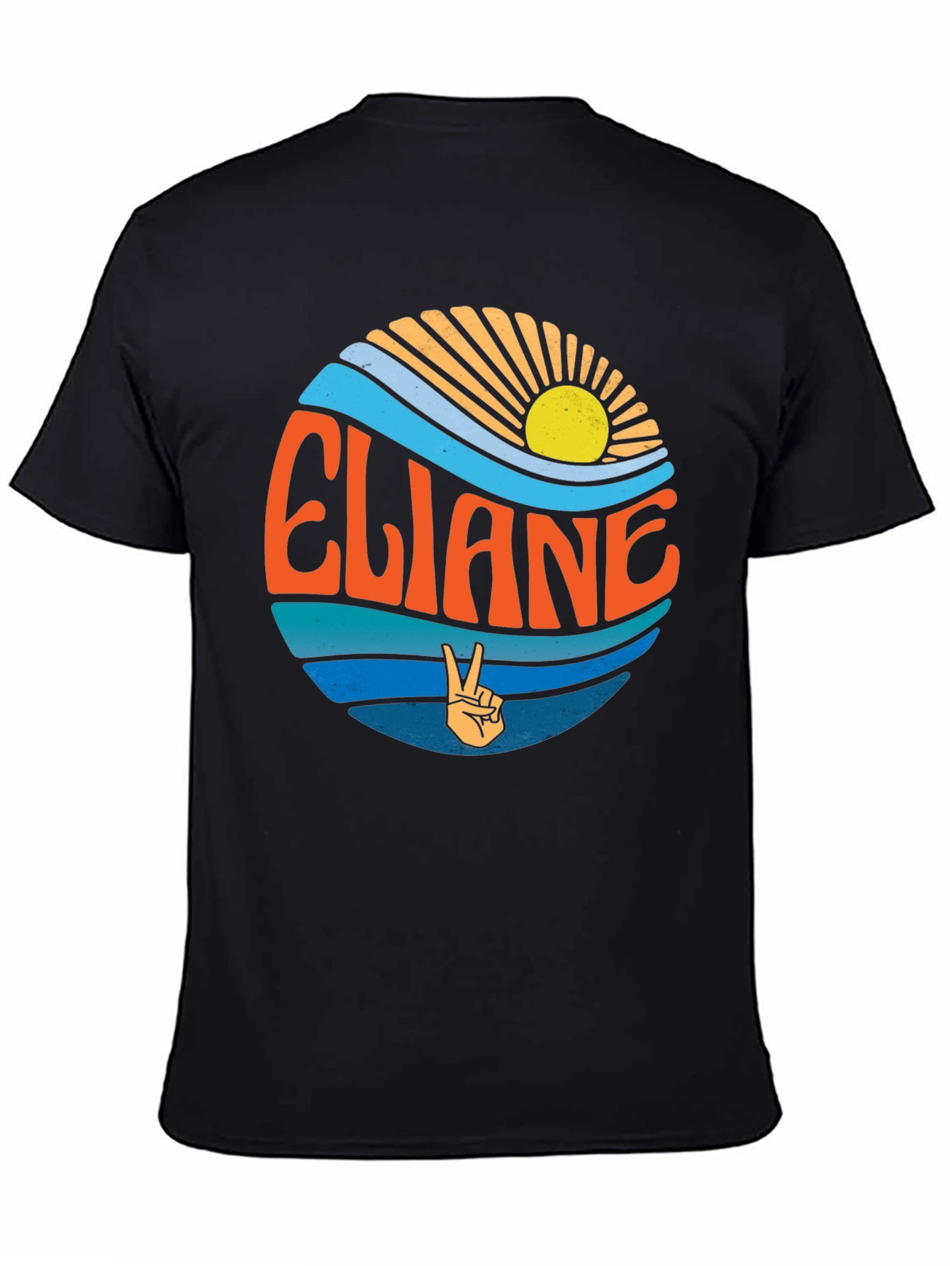 Eliane Retro Style T-Shirt