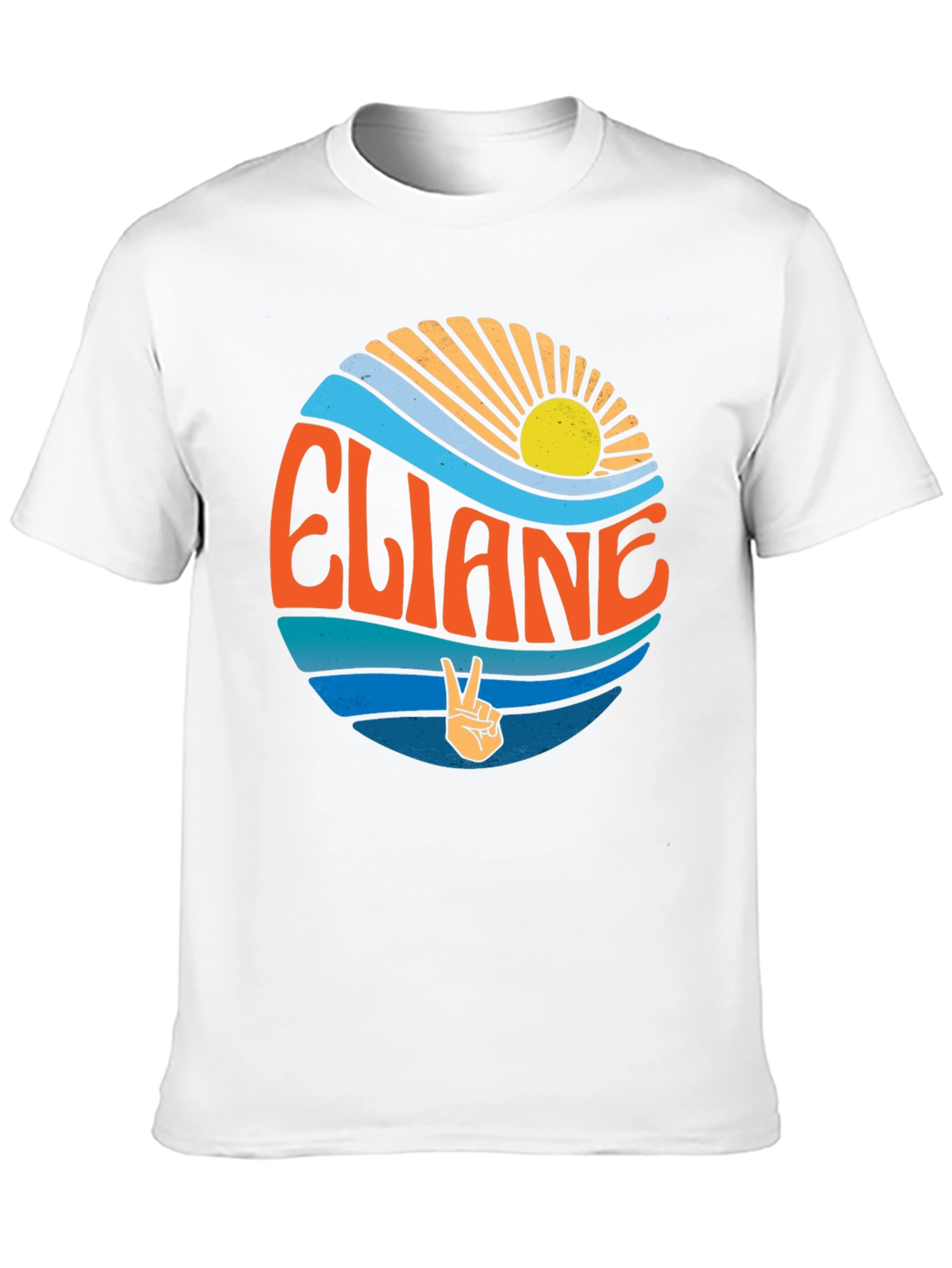 Eliane Retro Style T-Shirt