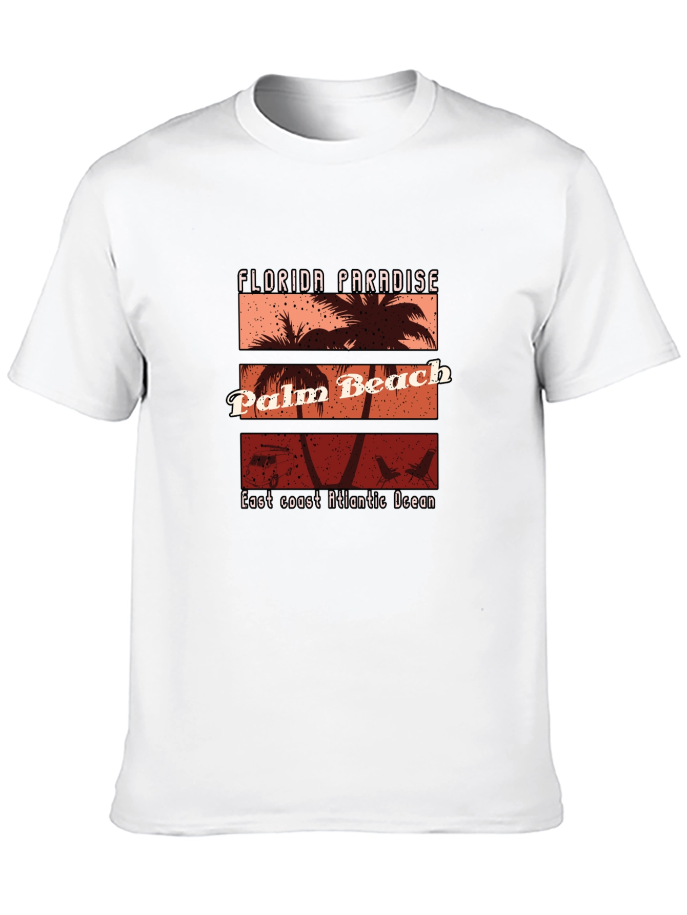 Florida Palm Beach Graphic T-Shirt