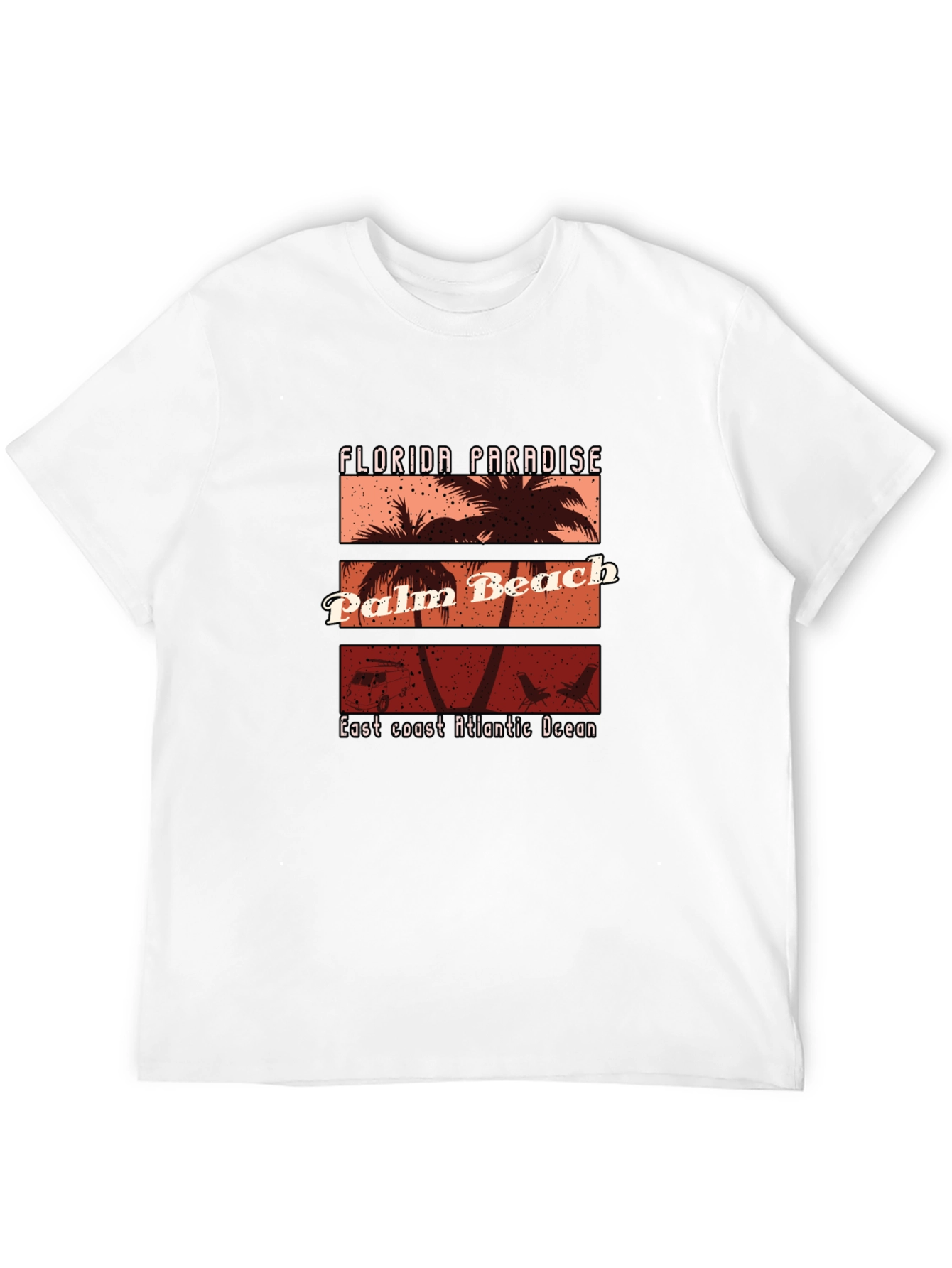 Florida Palm Beach Graphic T-Shirt