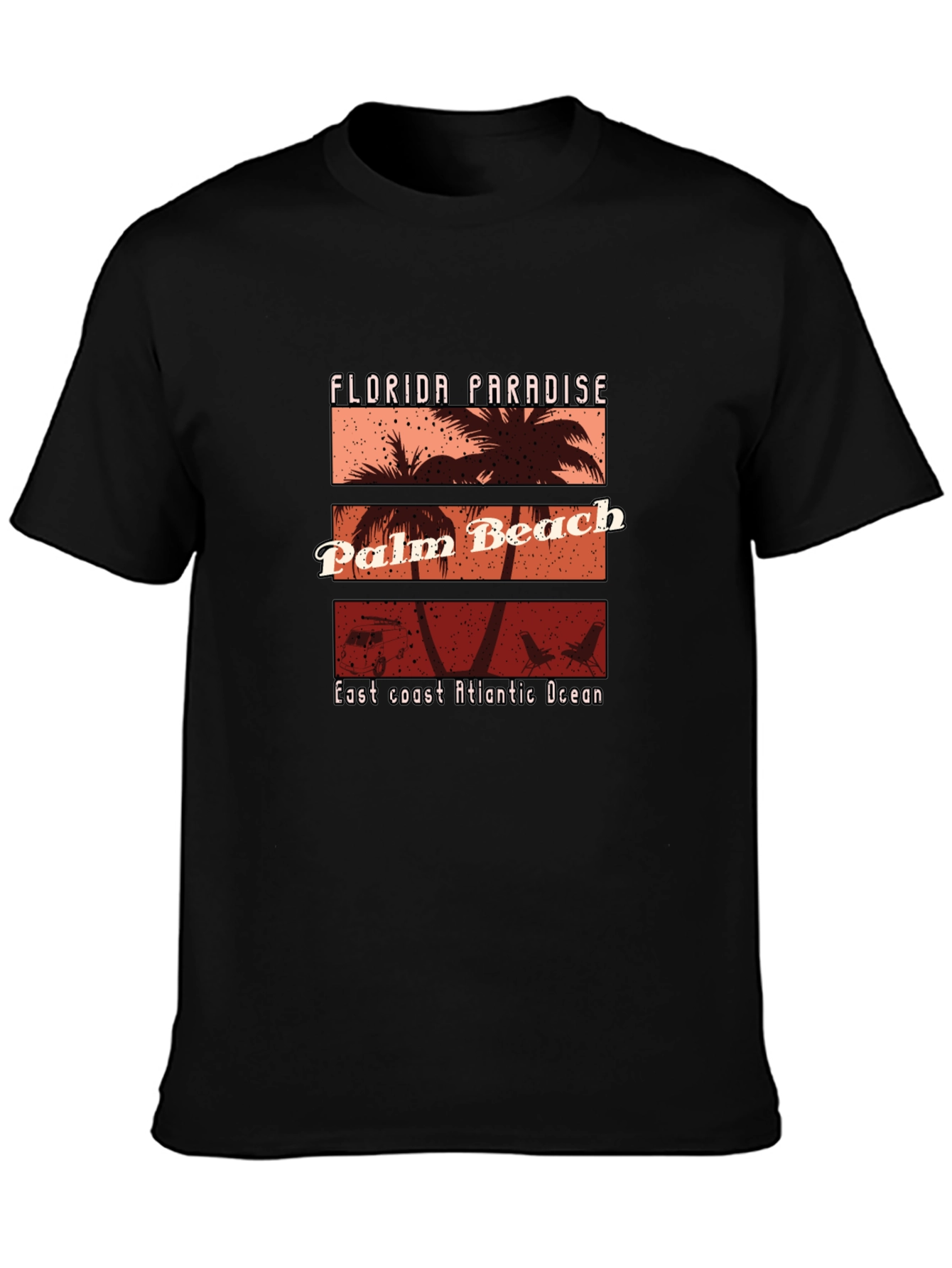 Florida Palm Beach Graphic T-Shirt