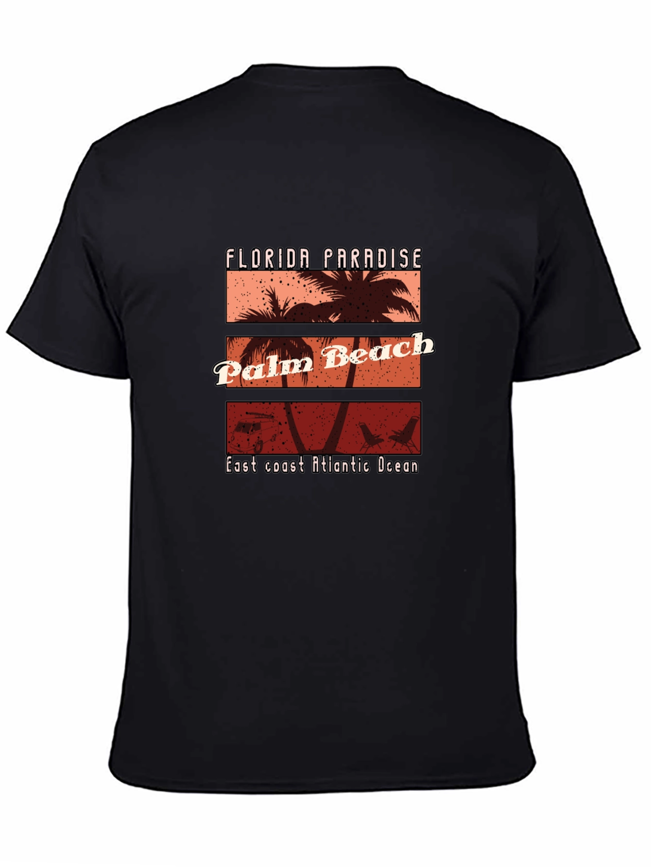 Florida Palm Beach Graphic T-Shirt