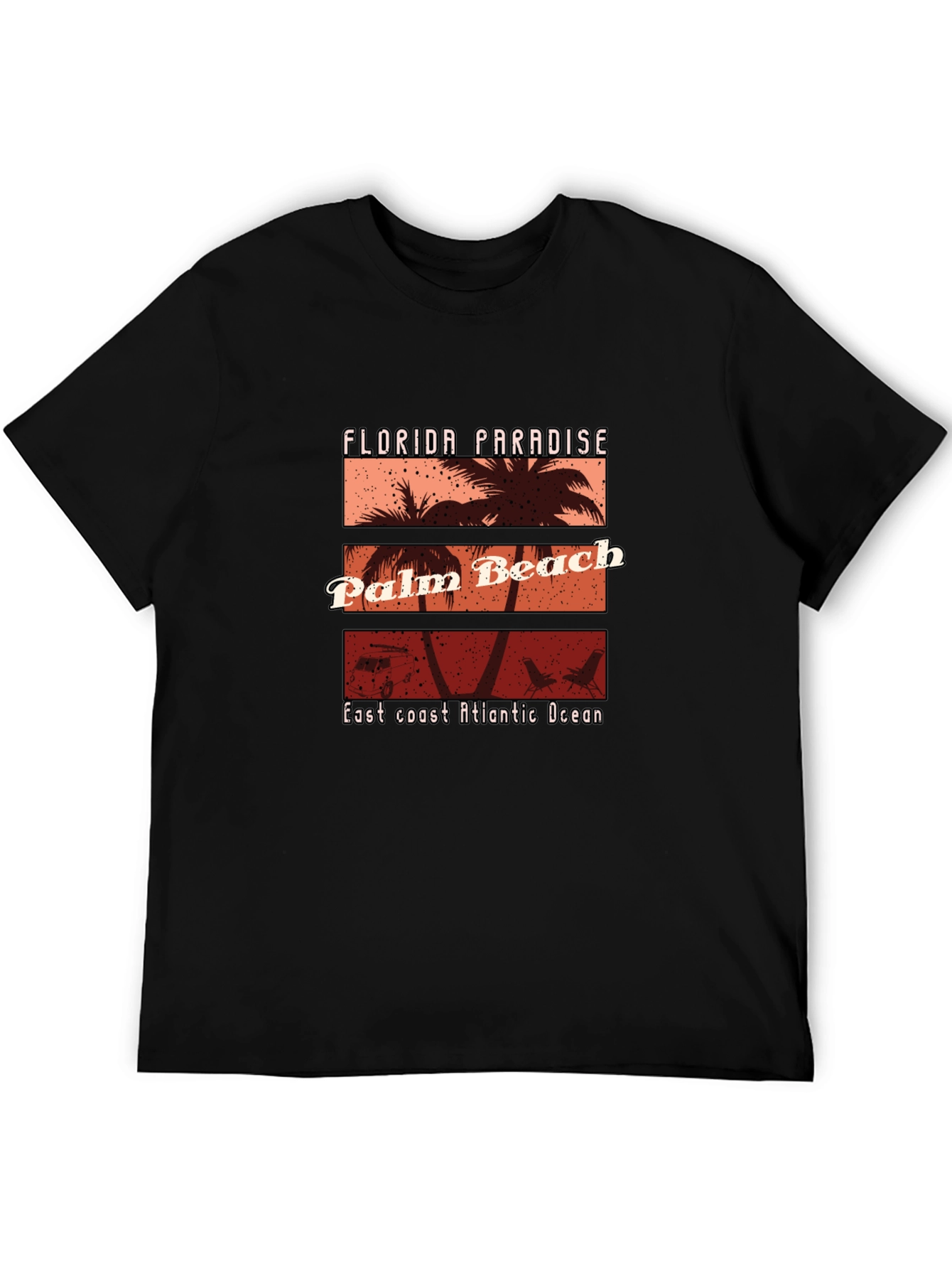 Florida Palm Beach Graphic T-Shirt