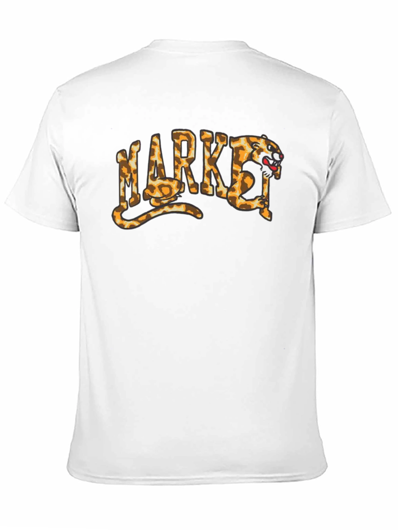 Market Snake Panther T-Shirt - Black