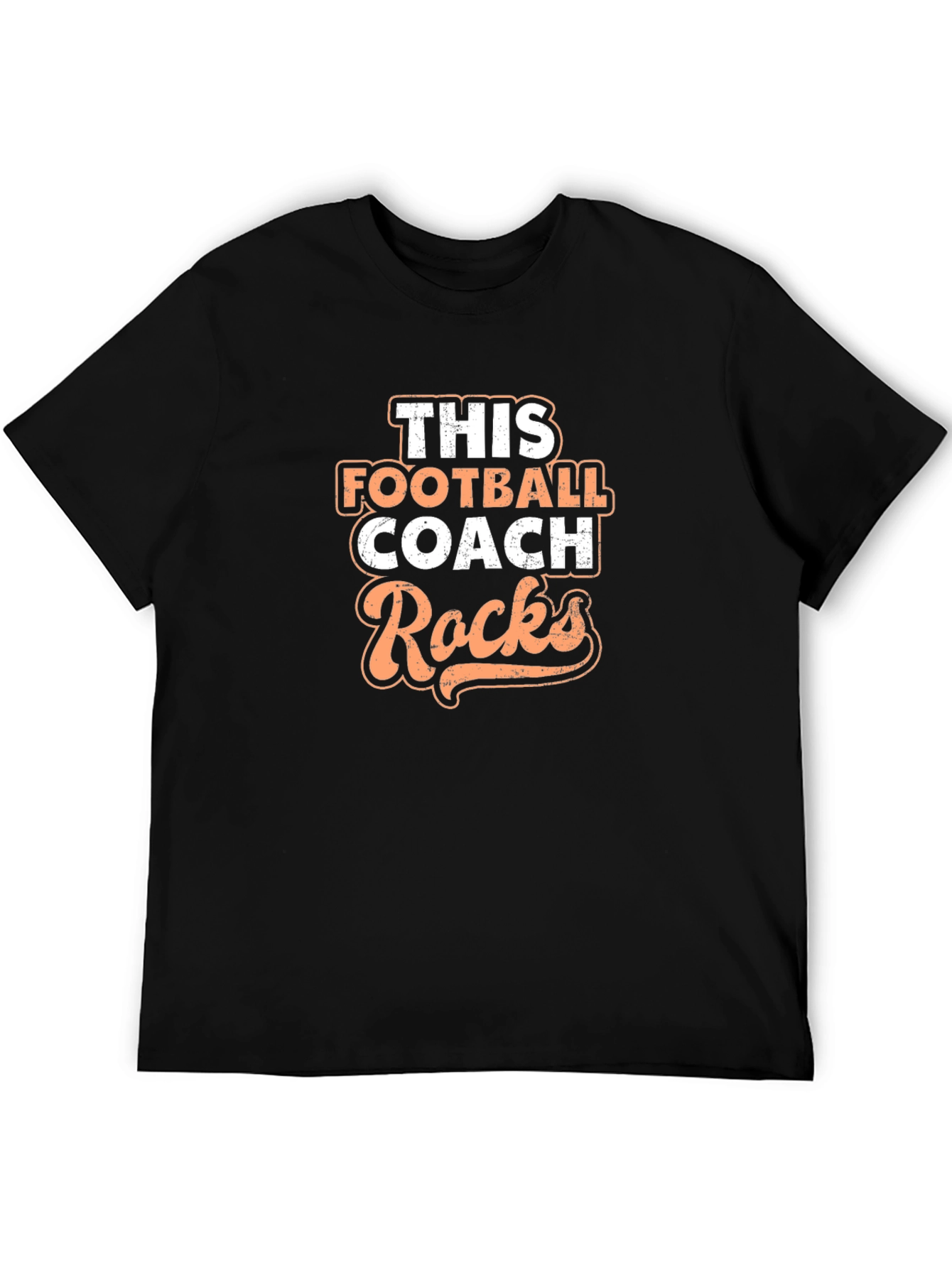 Football Coach Rocks Graphic Tee